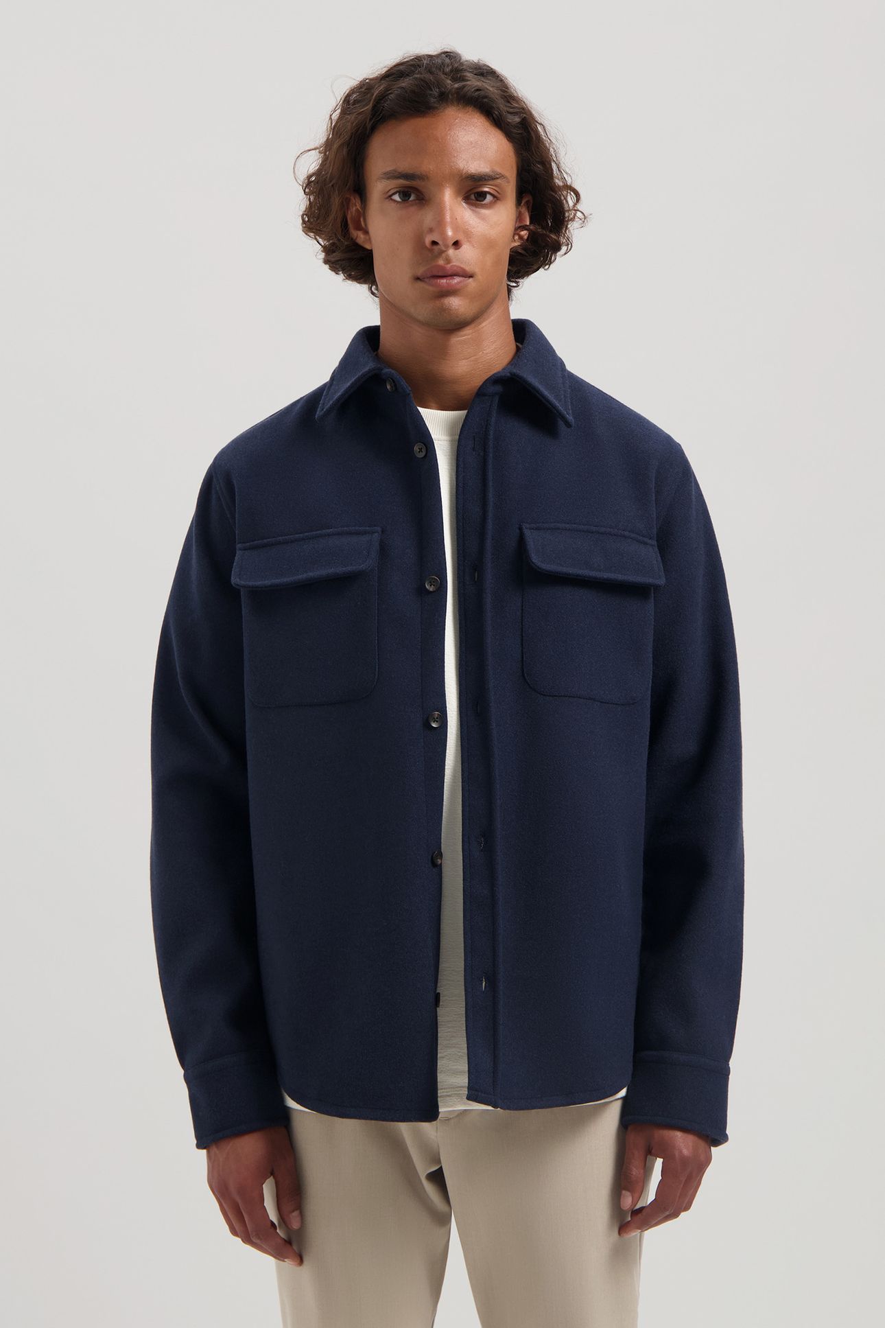 DS-ULRIK OVERSHIRT DK. NAVY 5