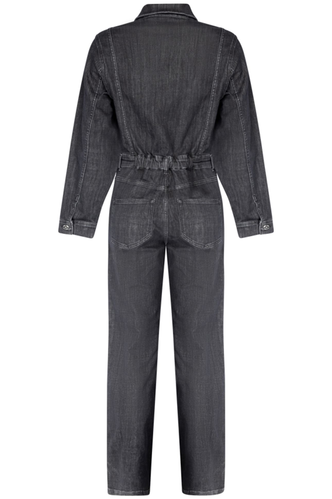 LAUREN JUMPSUIT LONG SLEEVE DARK GREY 2