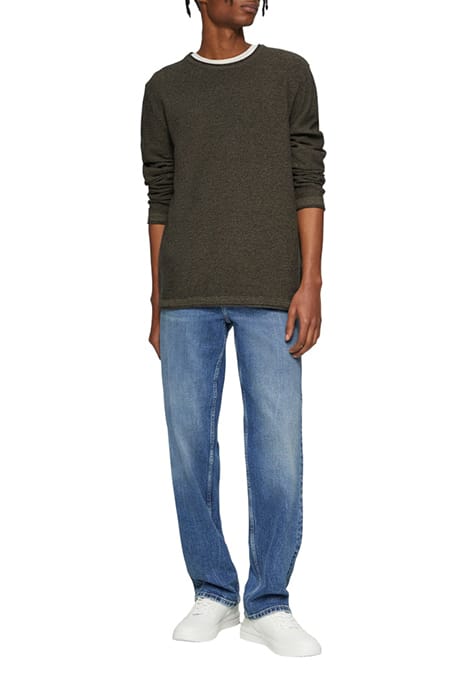 S.OLIVER-QS PULLOVER GREY/BLACK 2