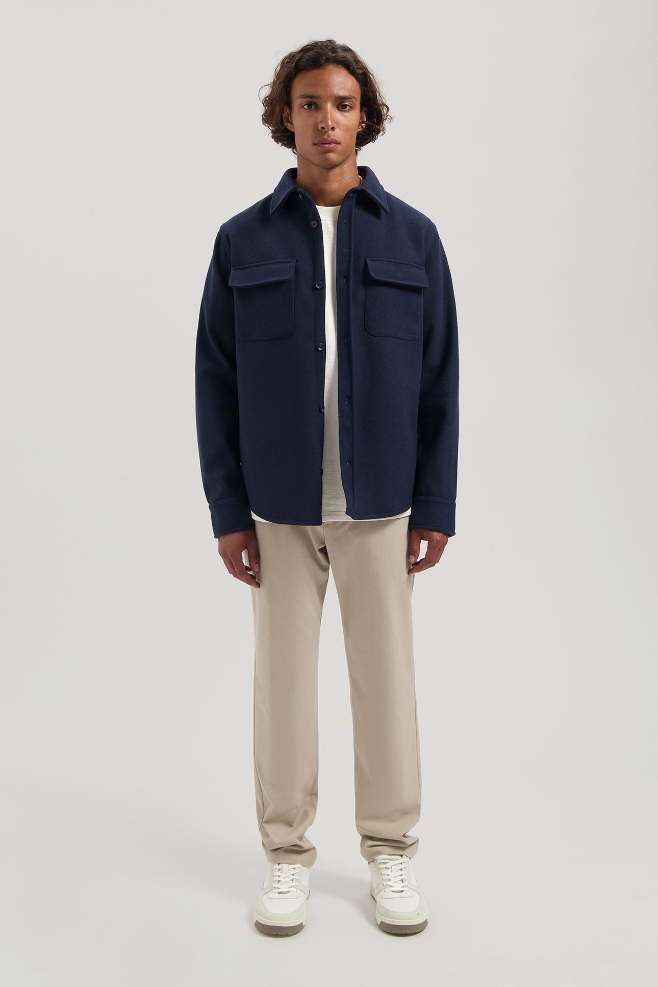 DS-ULRIK OVERSHIRT DK. NAVY 3
