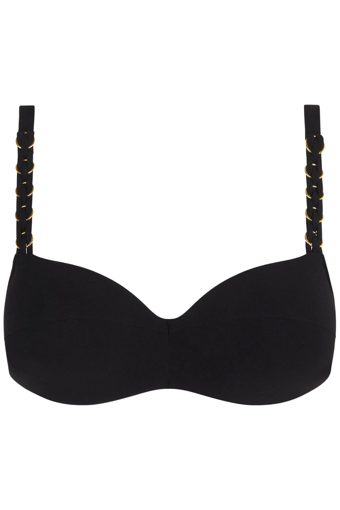 SW BRA TSHIRT HALF CUP MEMORY BLACK 3
