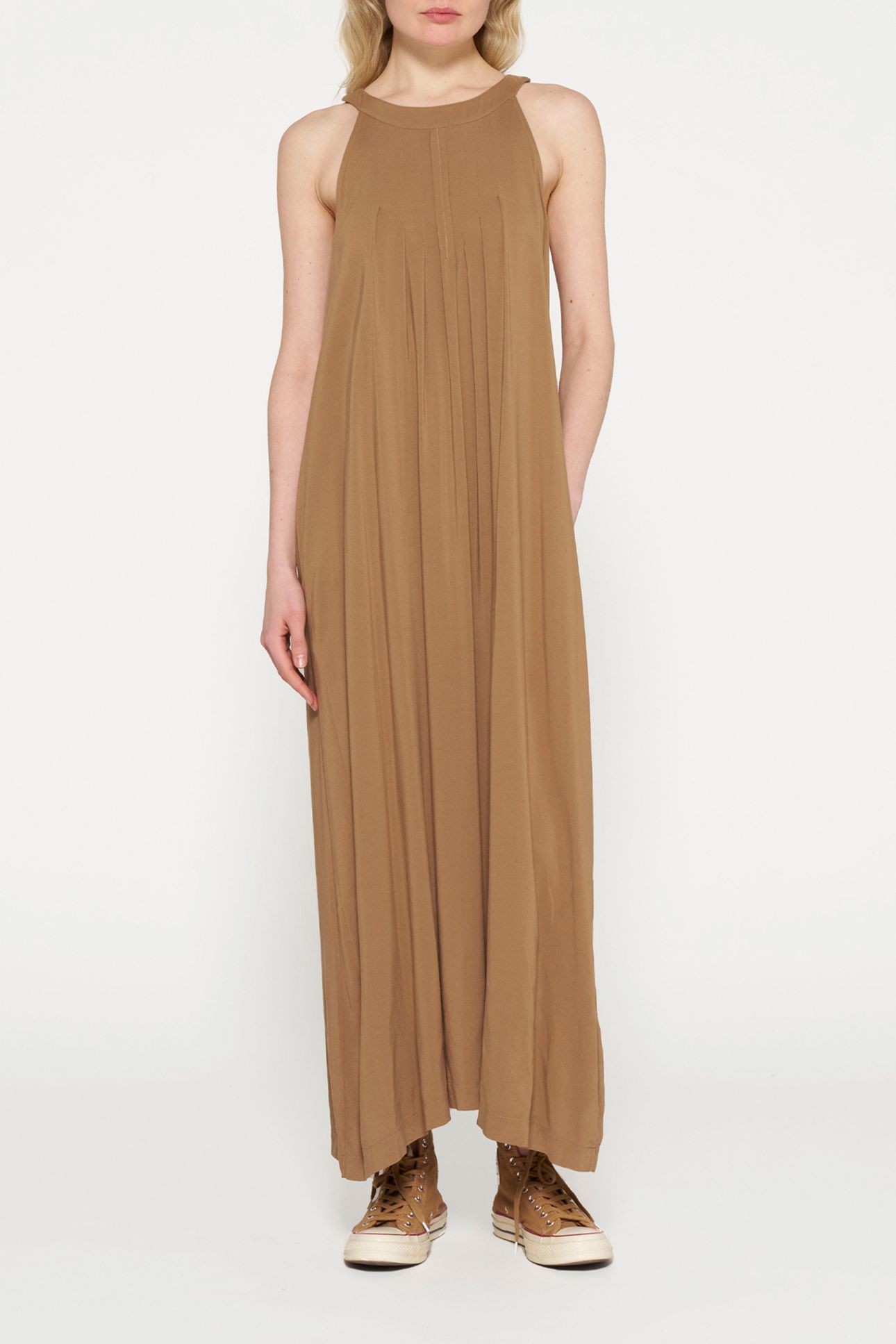 SMOKING DRESS CEDAR BROWN 1
