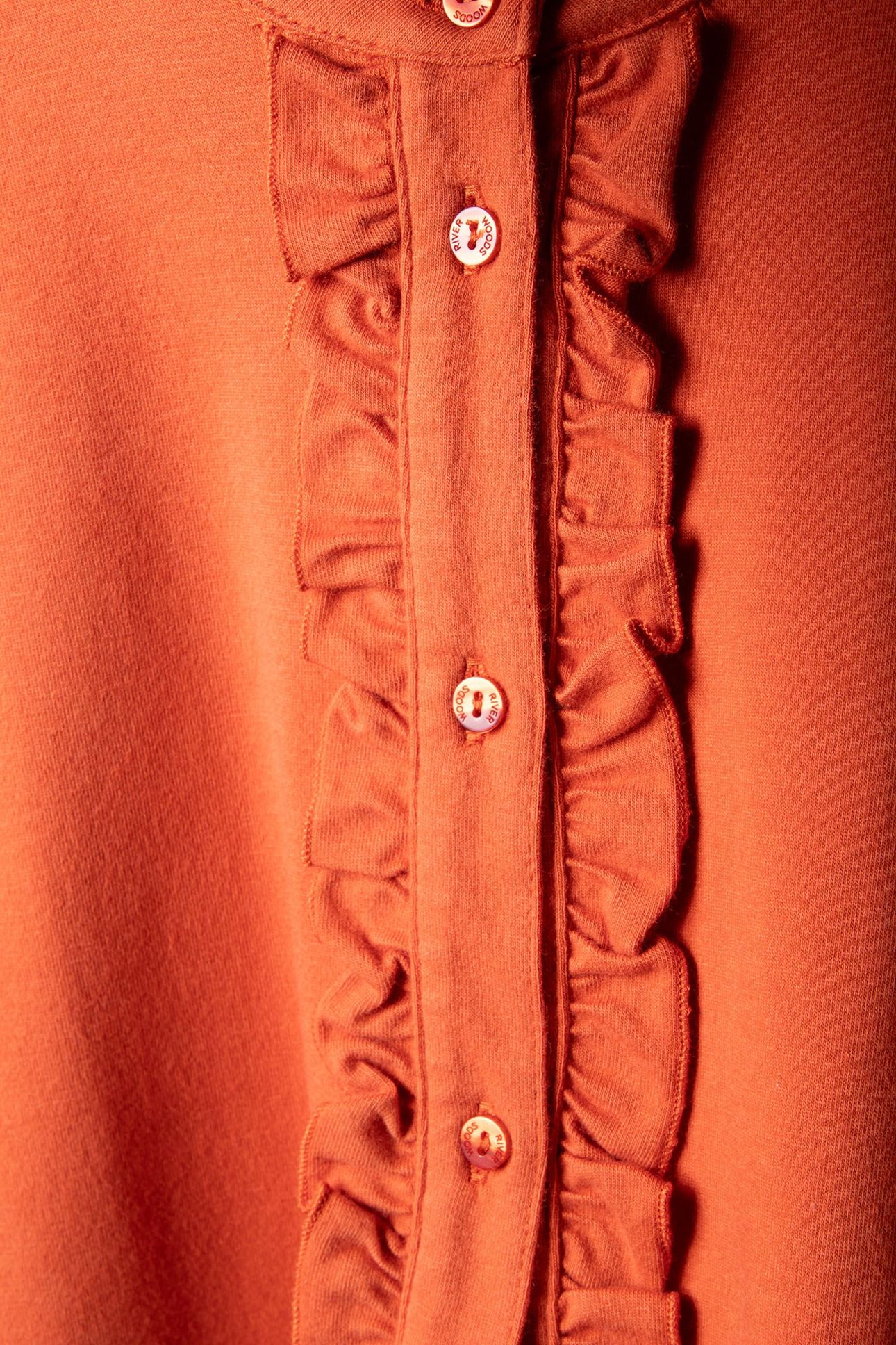 MOCK NECK SHIRT LS + FRILLS 4