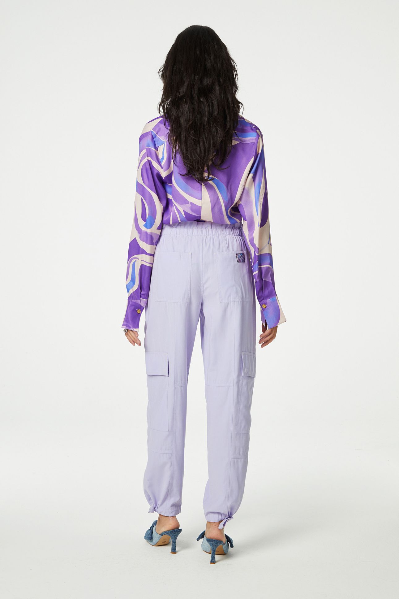 JENNIFER TROUSERS FADED LILA 2