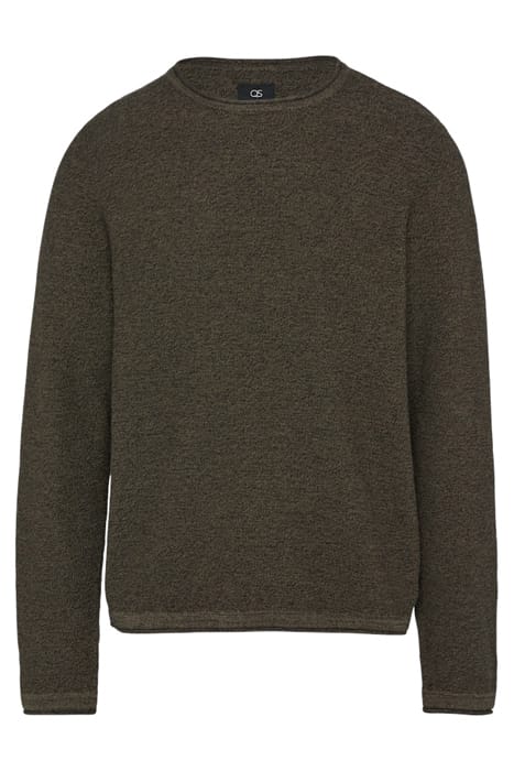 S.OLIVER-QS PULLOVER GREY/BLACK 4