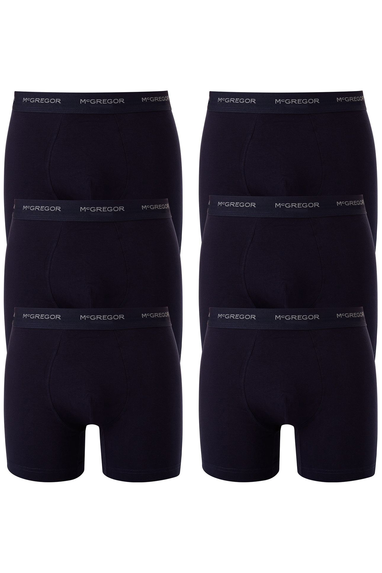 MCGREGOR - PREMIUM BOXERSHORTS - 6-PACK NAVY 1