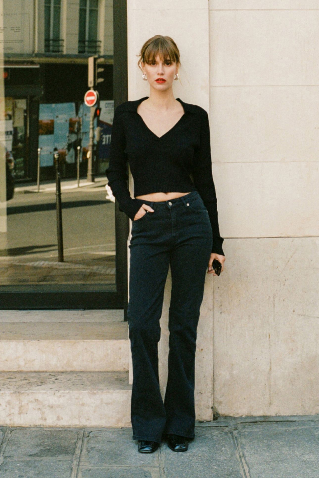 ISY FLARED - STONE BLACK STONE BLACK 6