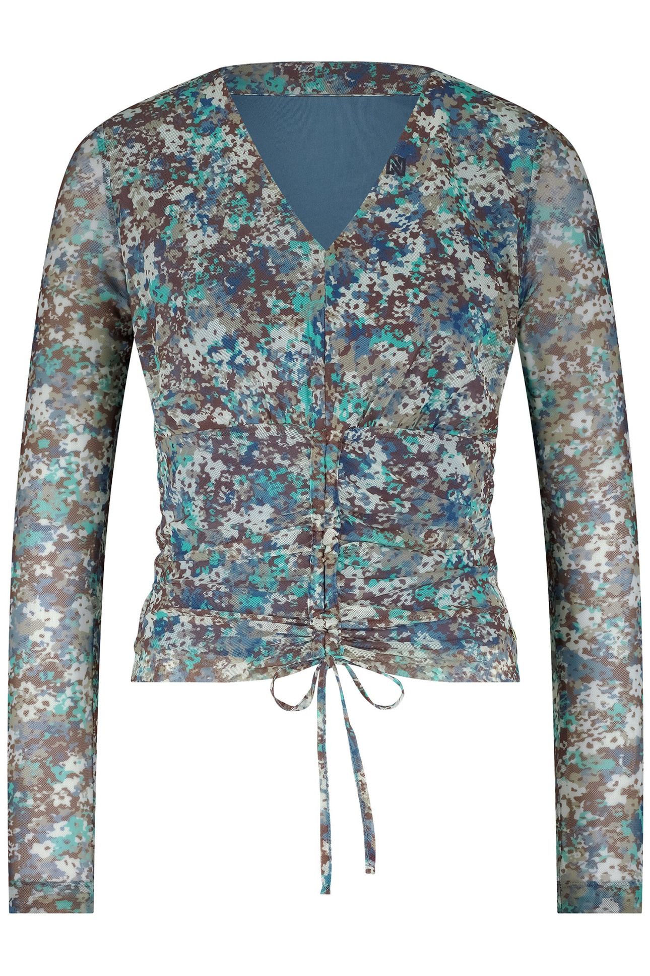 FLOWER TOP DUSTY BLUE 1