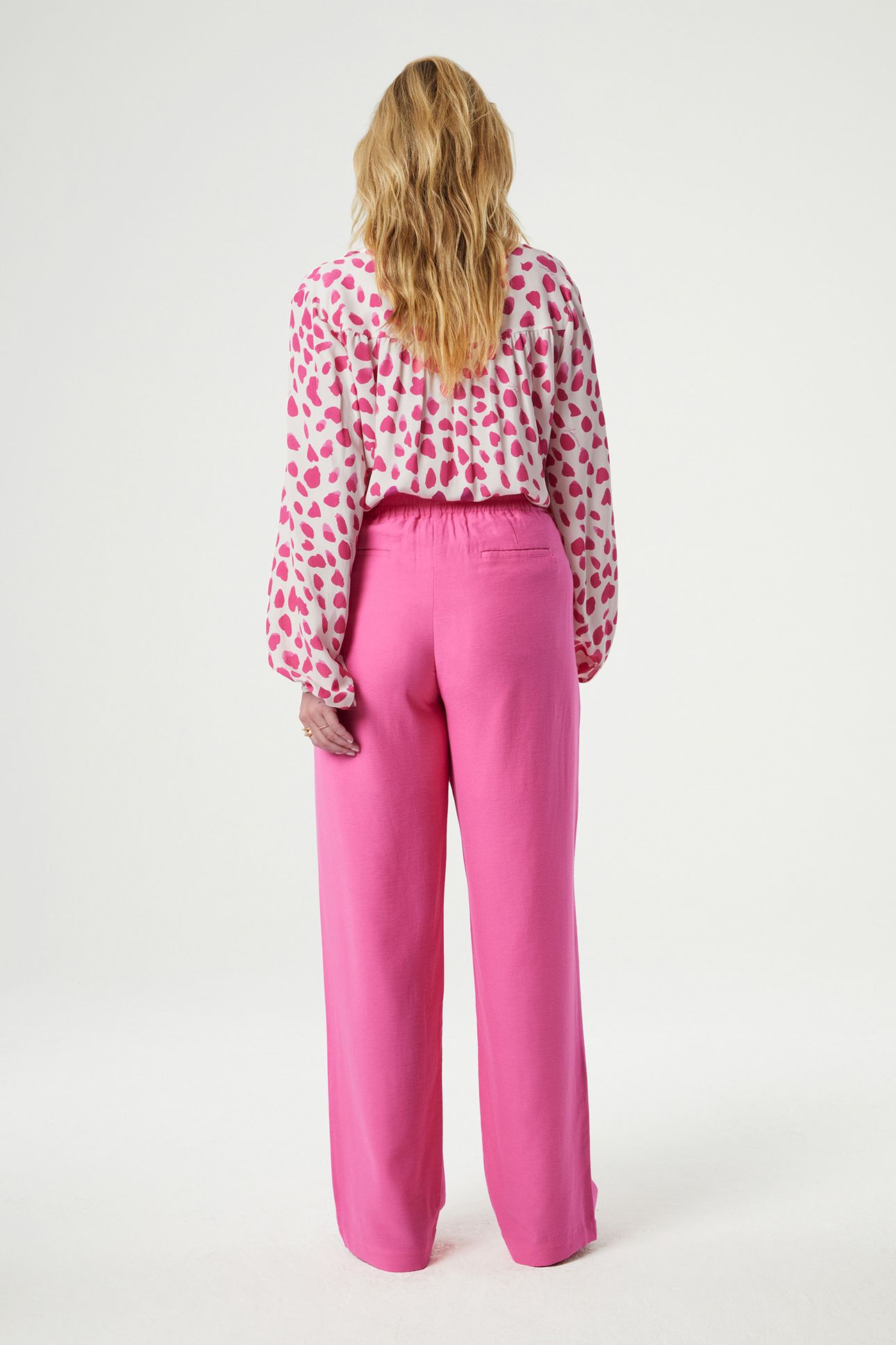 NEALE TROUSERS PINK CANDY 2