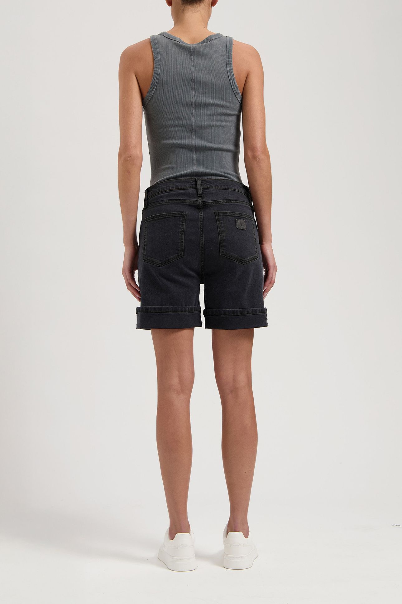 LUNA MID SHORT - BLACK VINTAGE BLACK VINTAGE 4