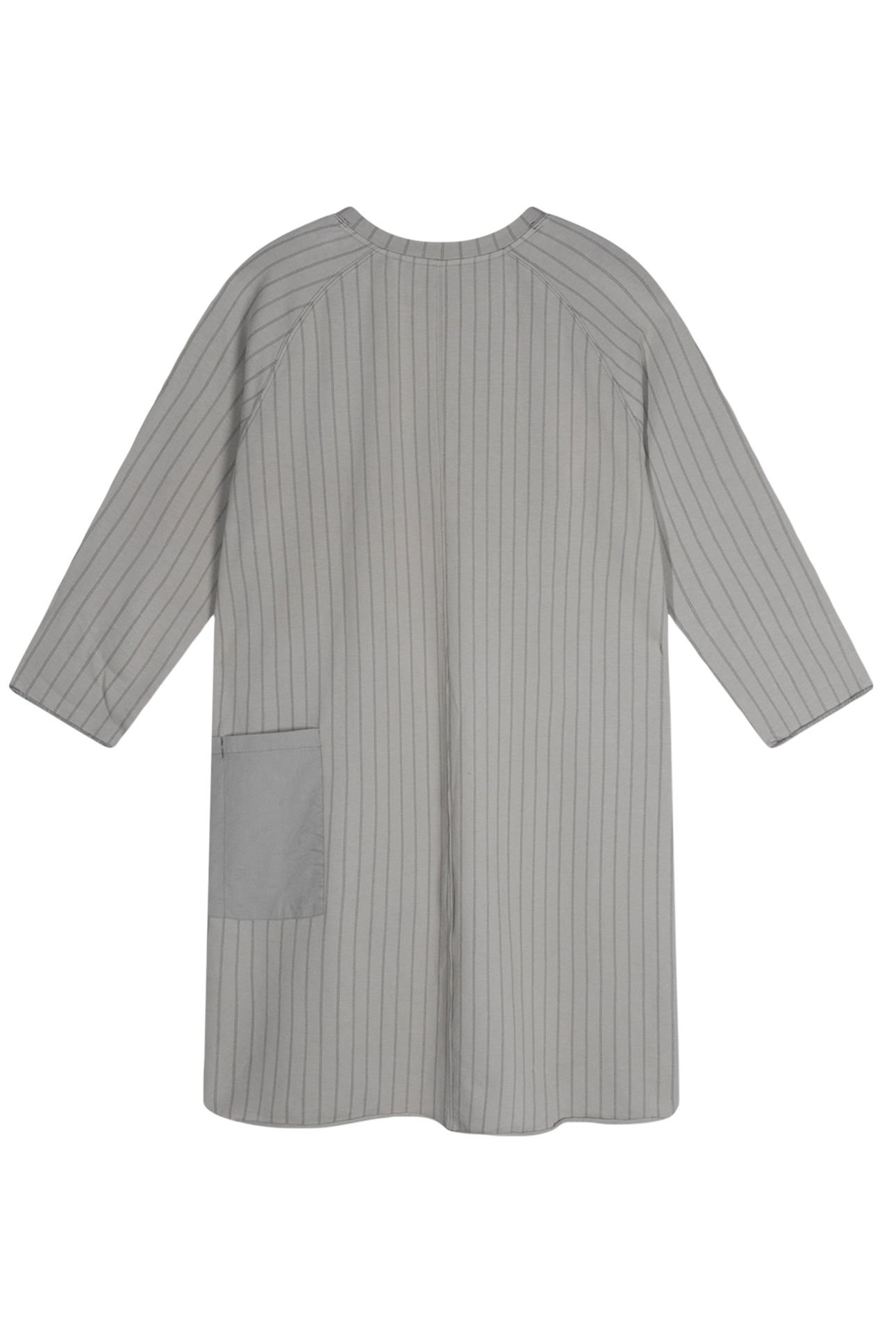 SWEAT DRESS PINSTRIPE GRAPHITE 5