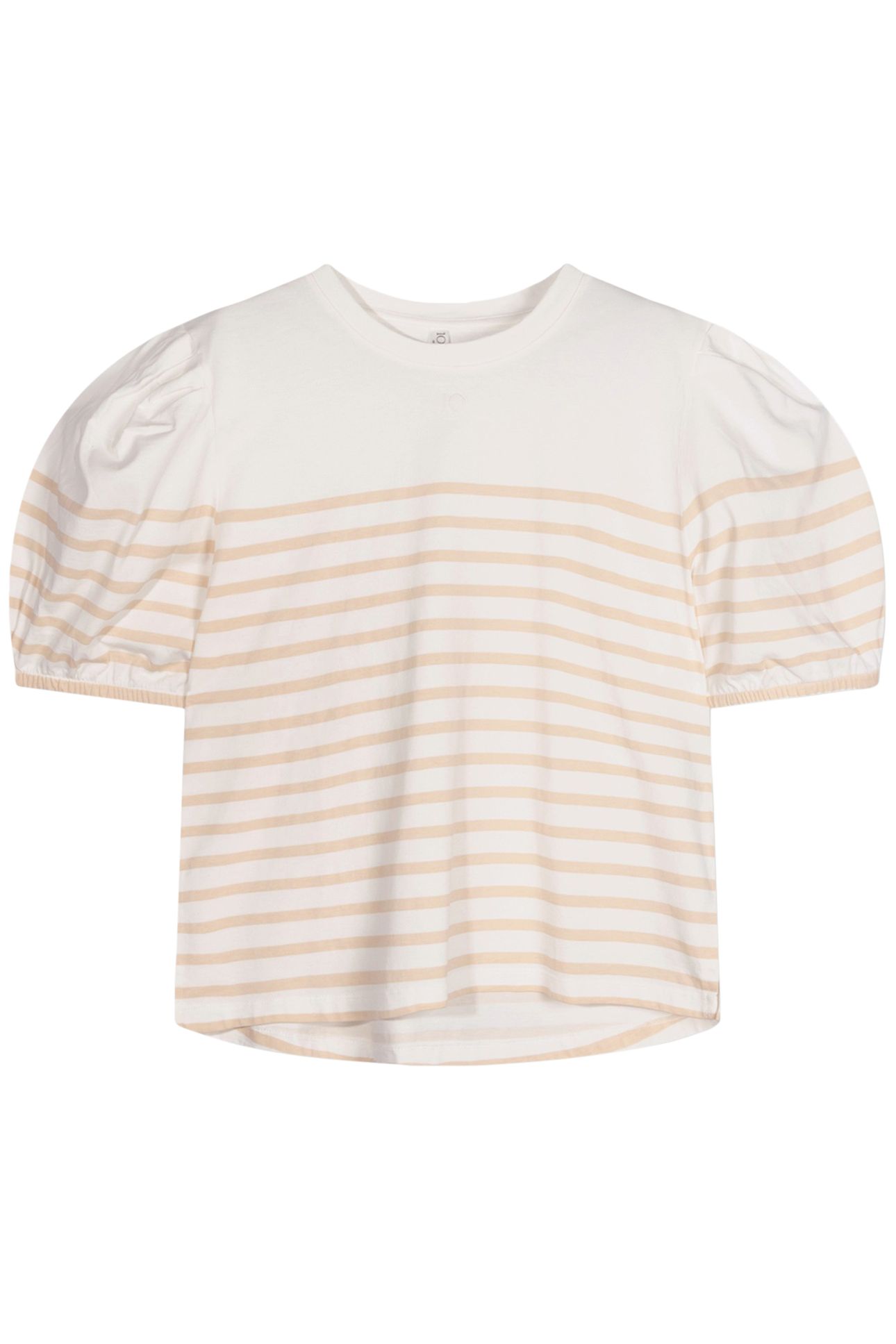 BALLOON SLEEVE TEE STRIPES ECRU/NATURAL 4