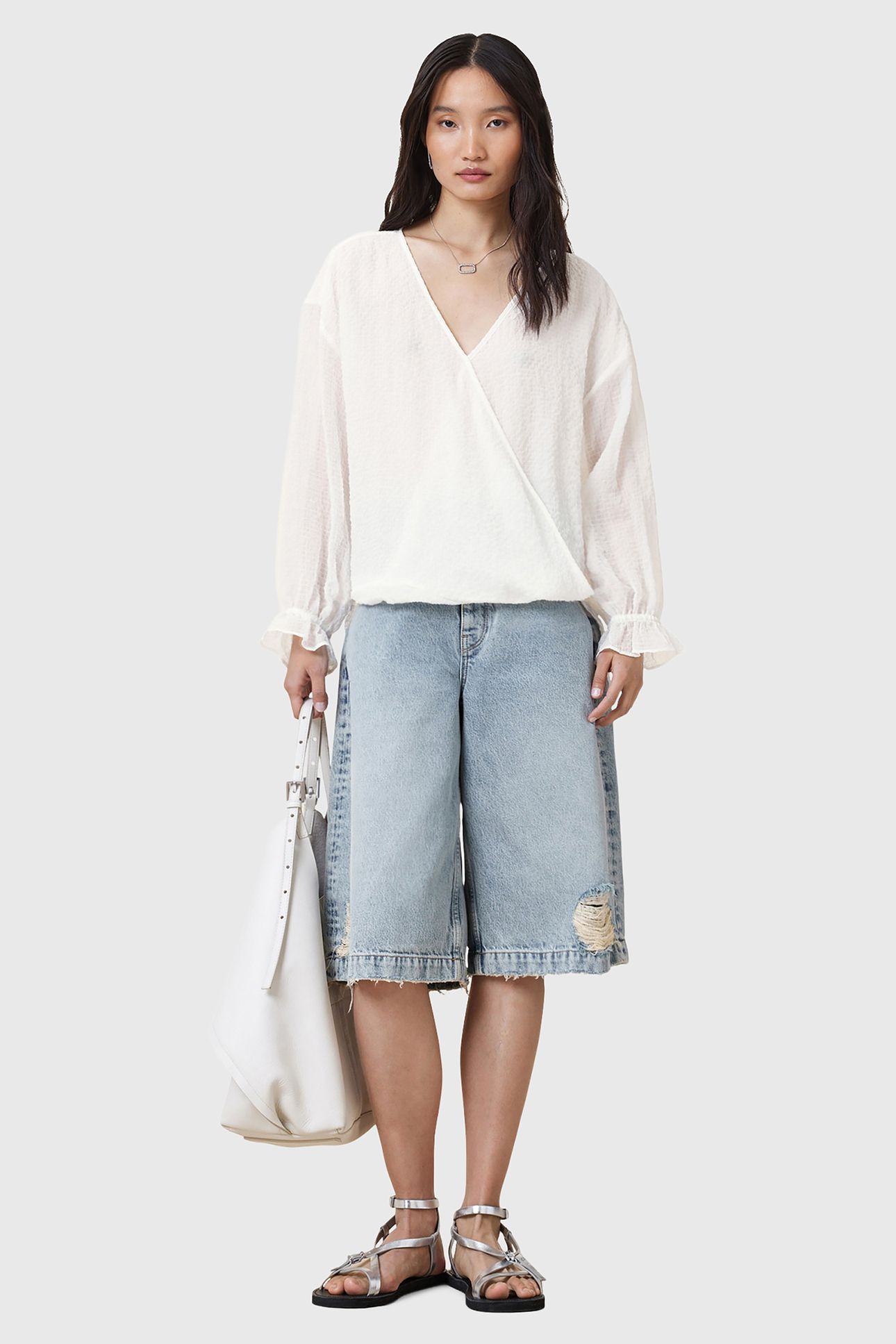 PENNY TOP CHALK WHITE 5
