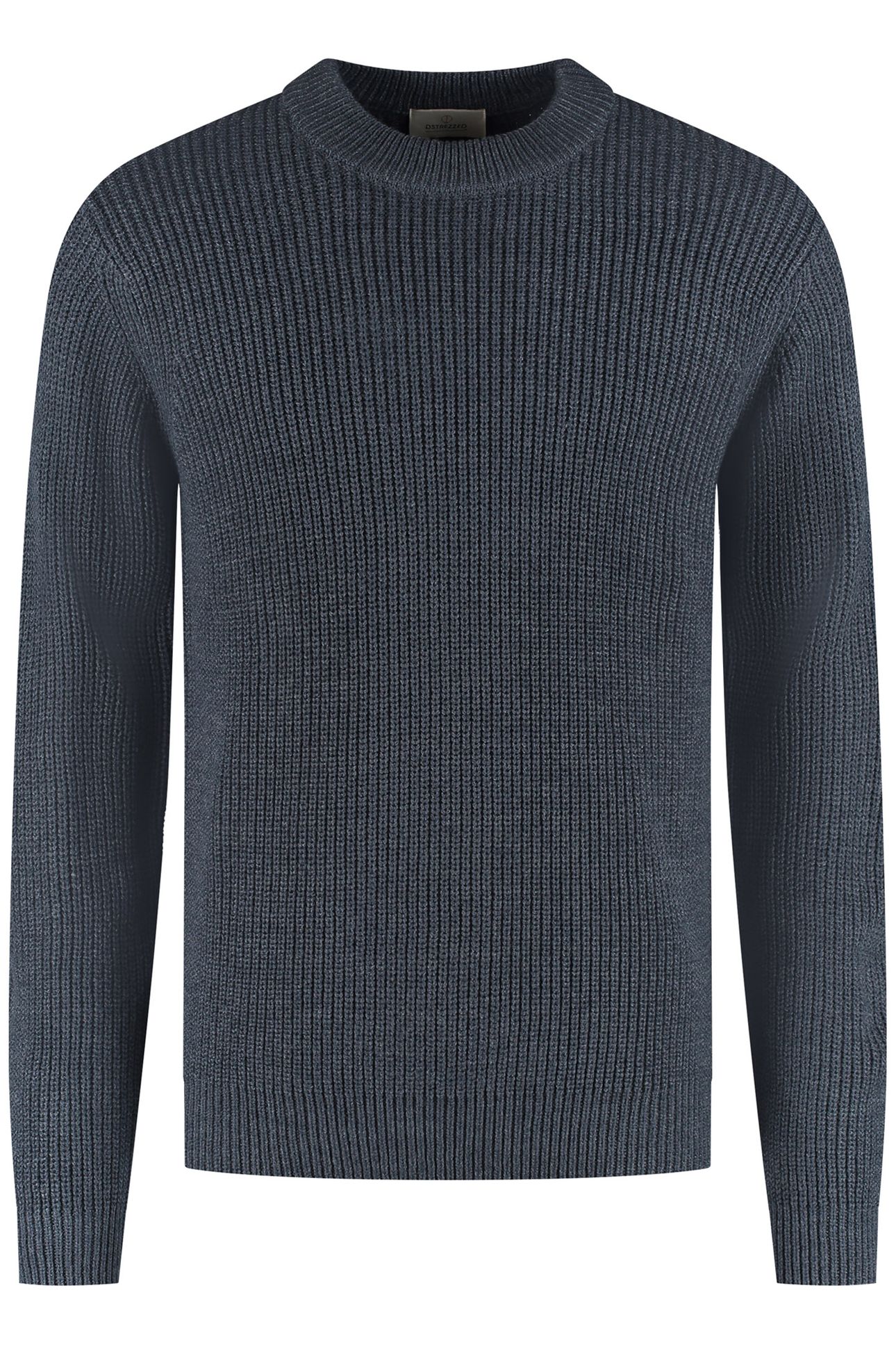 DS-CREW RIBKNIT DK. NAVY 4