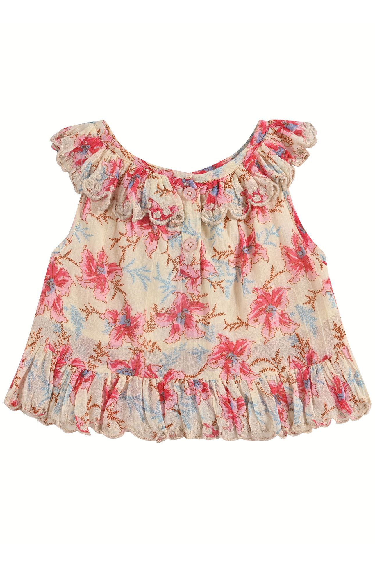 TOP ZELIE RASPBERRY FLOWERS 2