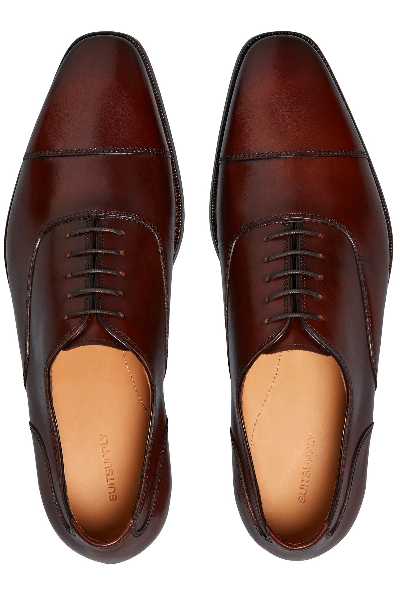 LEATHER-OXFORD-BROWN BROWN 3