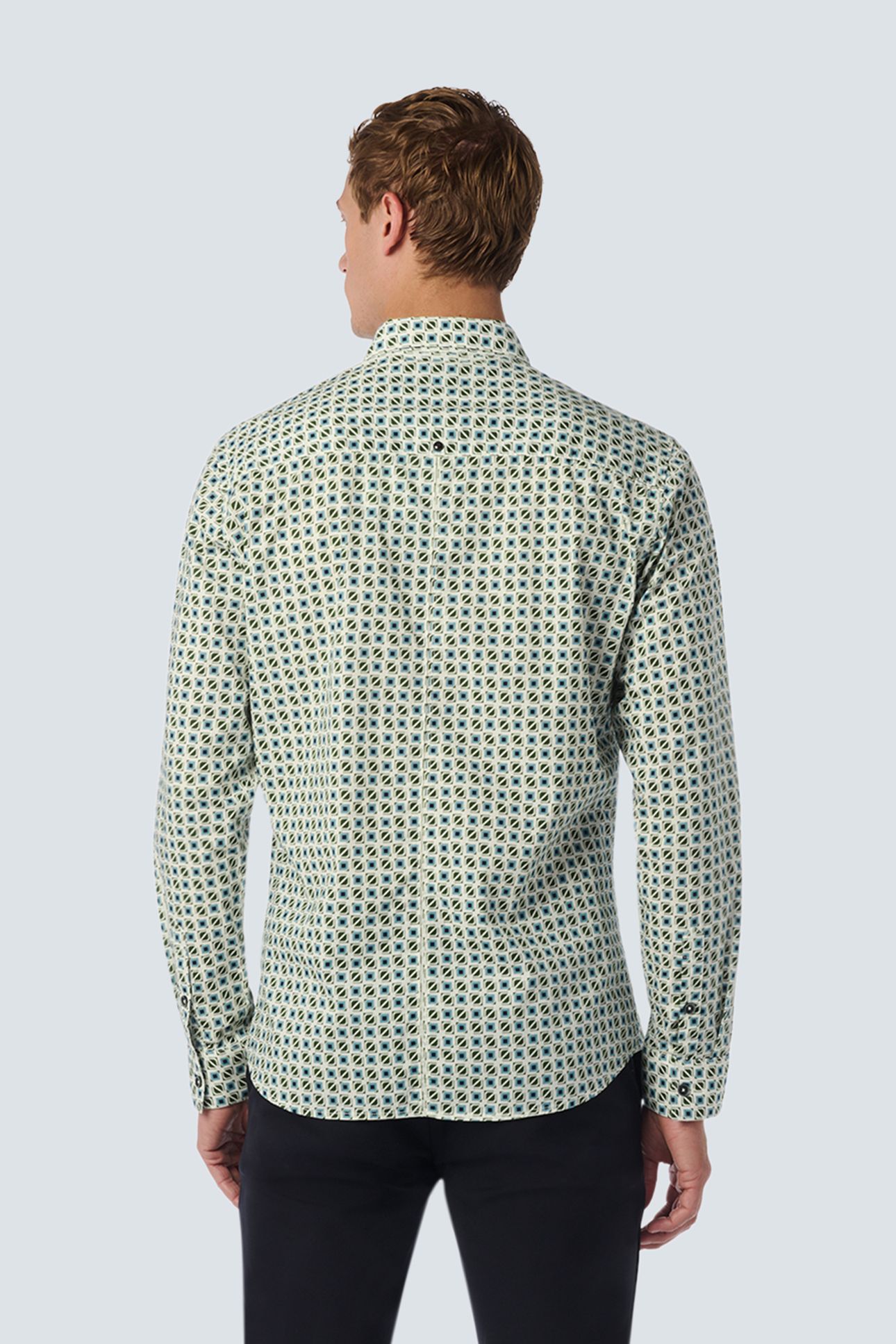 SHIRT STRETCH ALLOVER PRINTED CLOUD 2