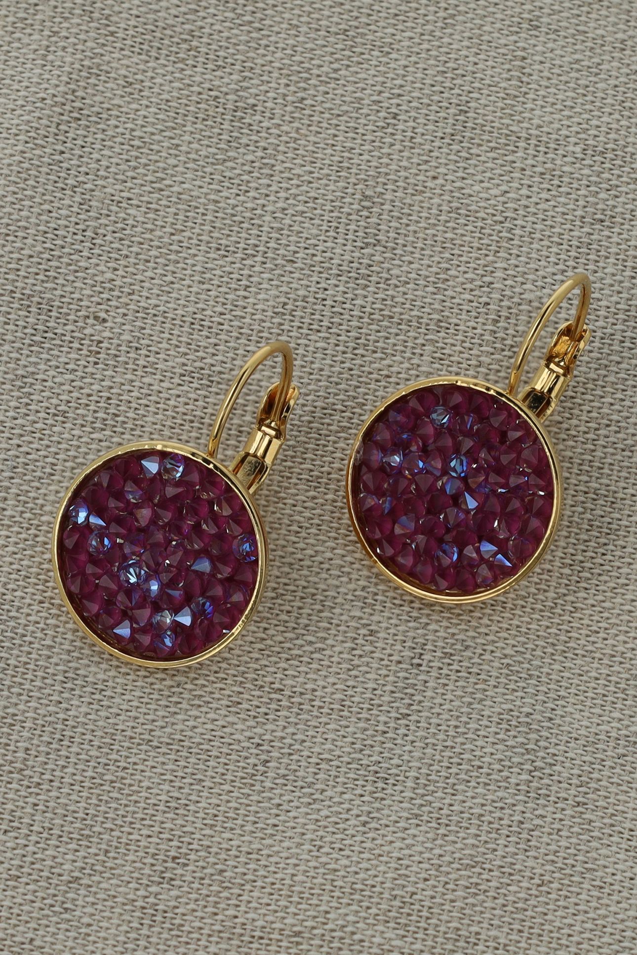 CLASSIC ROCKS EARRINGS LIGHT AMETHYST 4