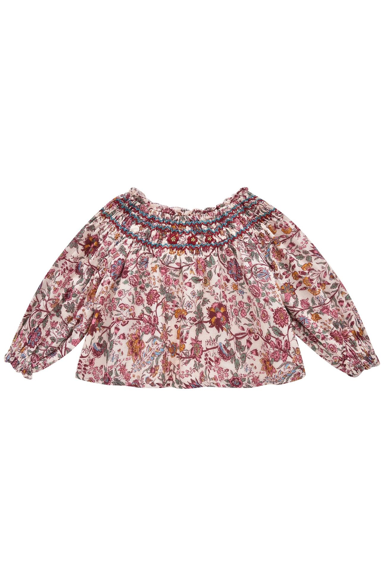 BLOUSE ELECTRA CREAM SAVAGE GARDEN 1