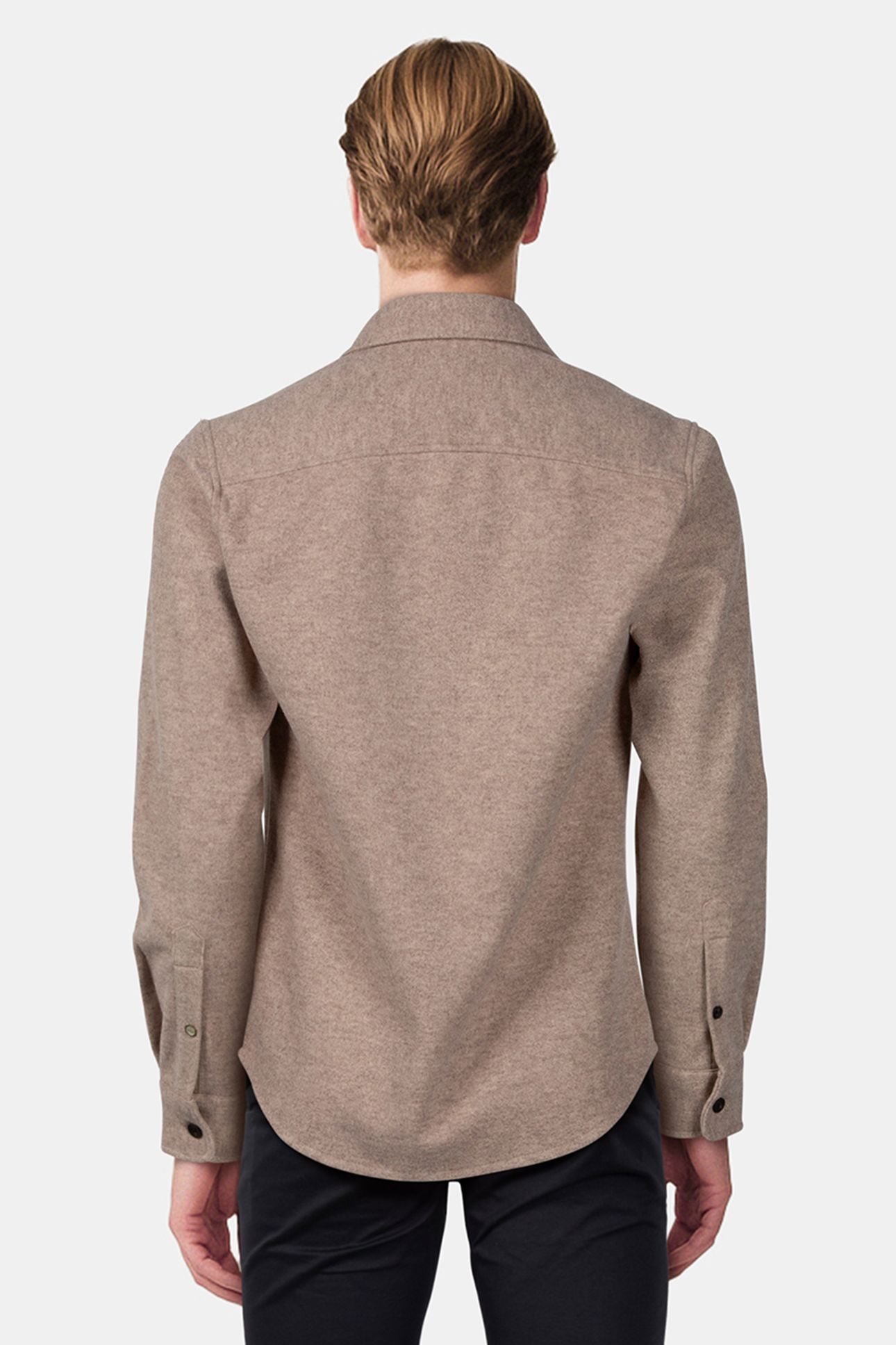 DS-ULRIK OVERSHIRT VINTAGE KHAKI 2