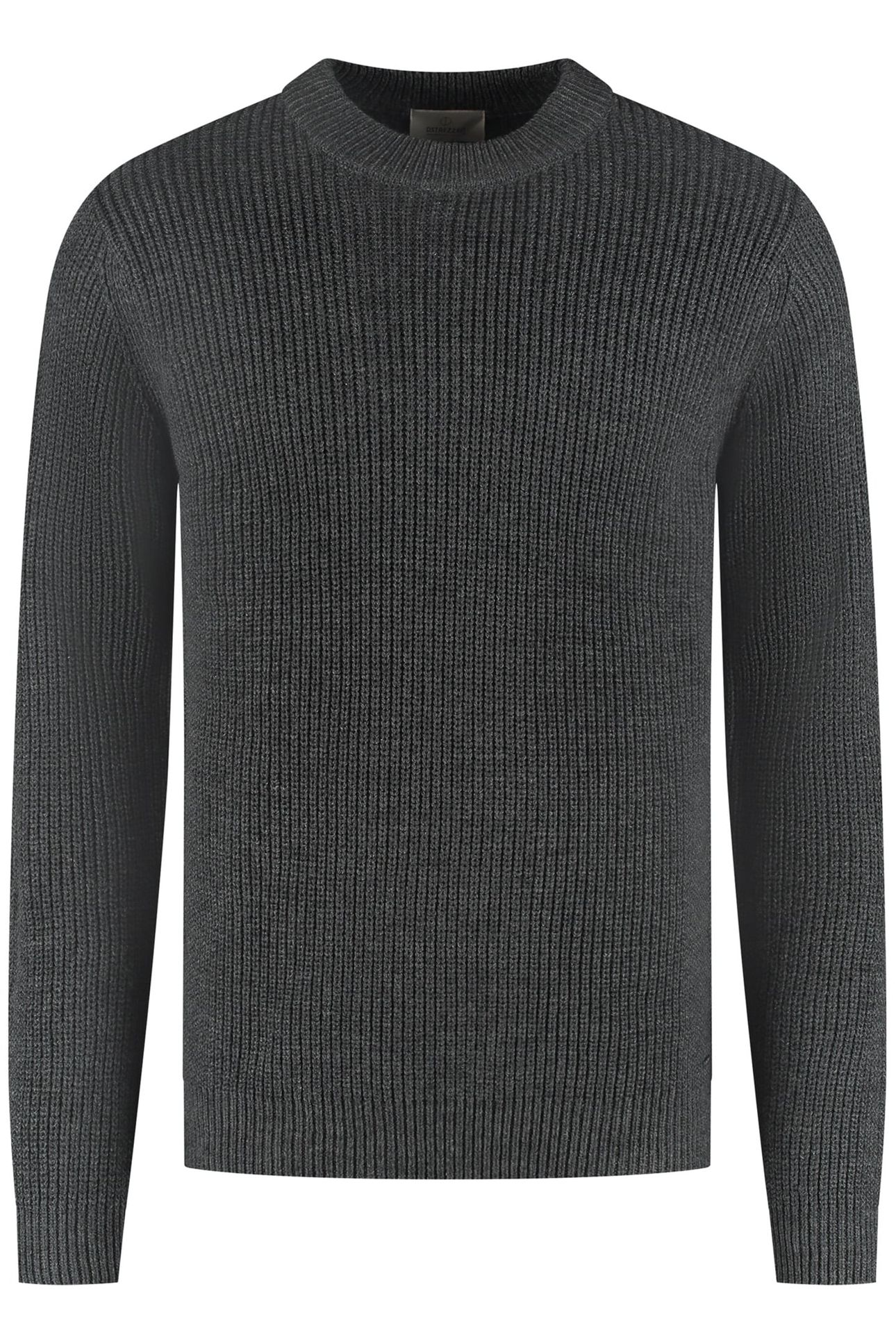 DS-CREW RIBKNIT ANTHRA MELANGE 4