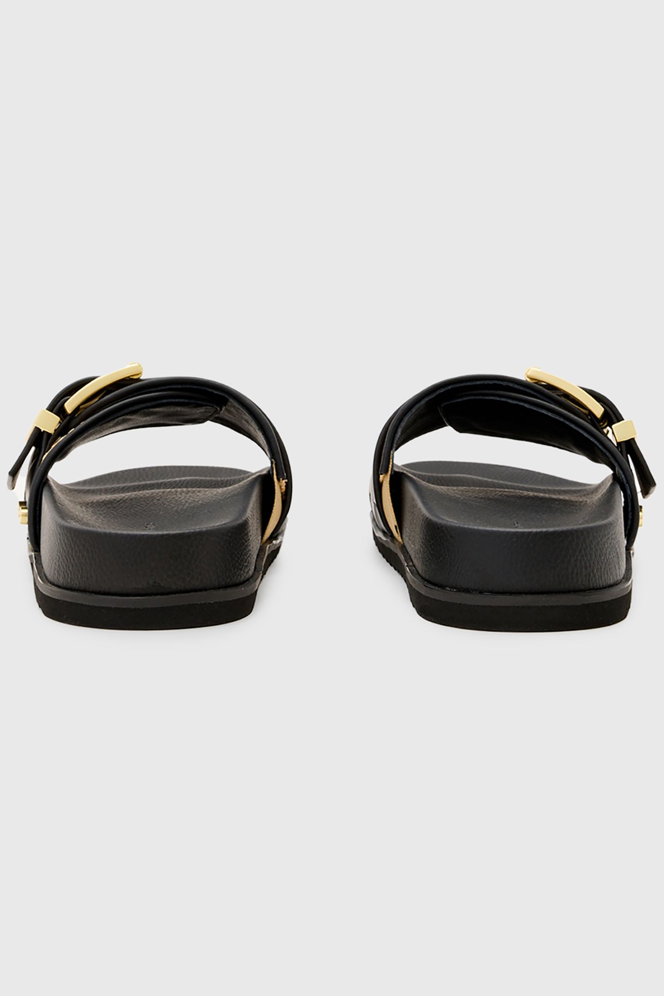 ELLIE RAFFIA SLIDER NATURAL/BLACK 5
