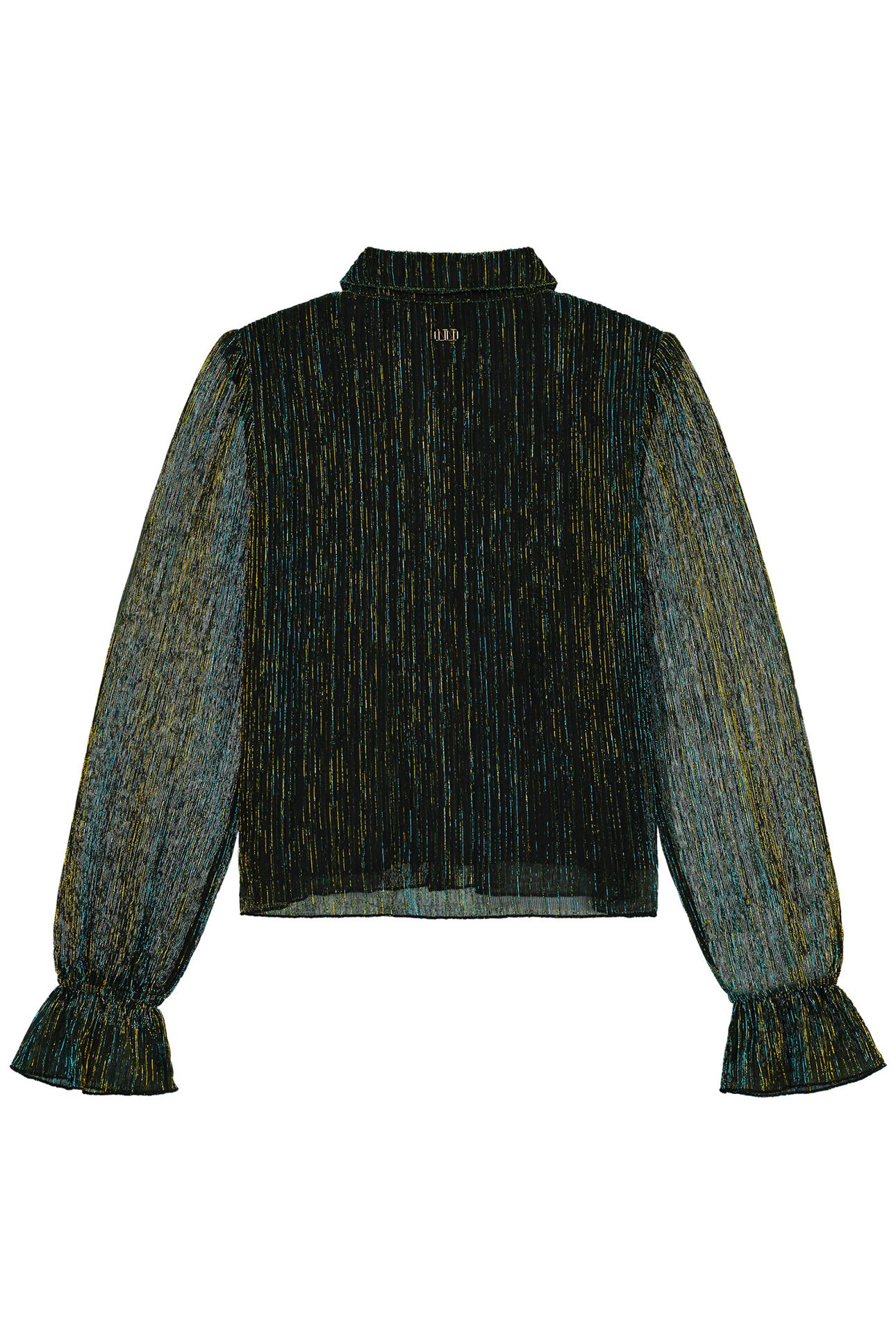 JILL BLOUSE DARK BLUE LUREX 2