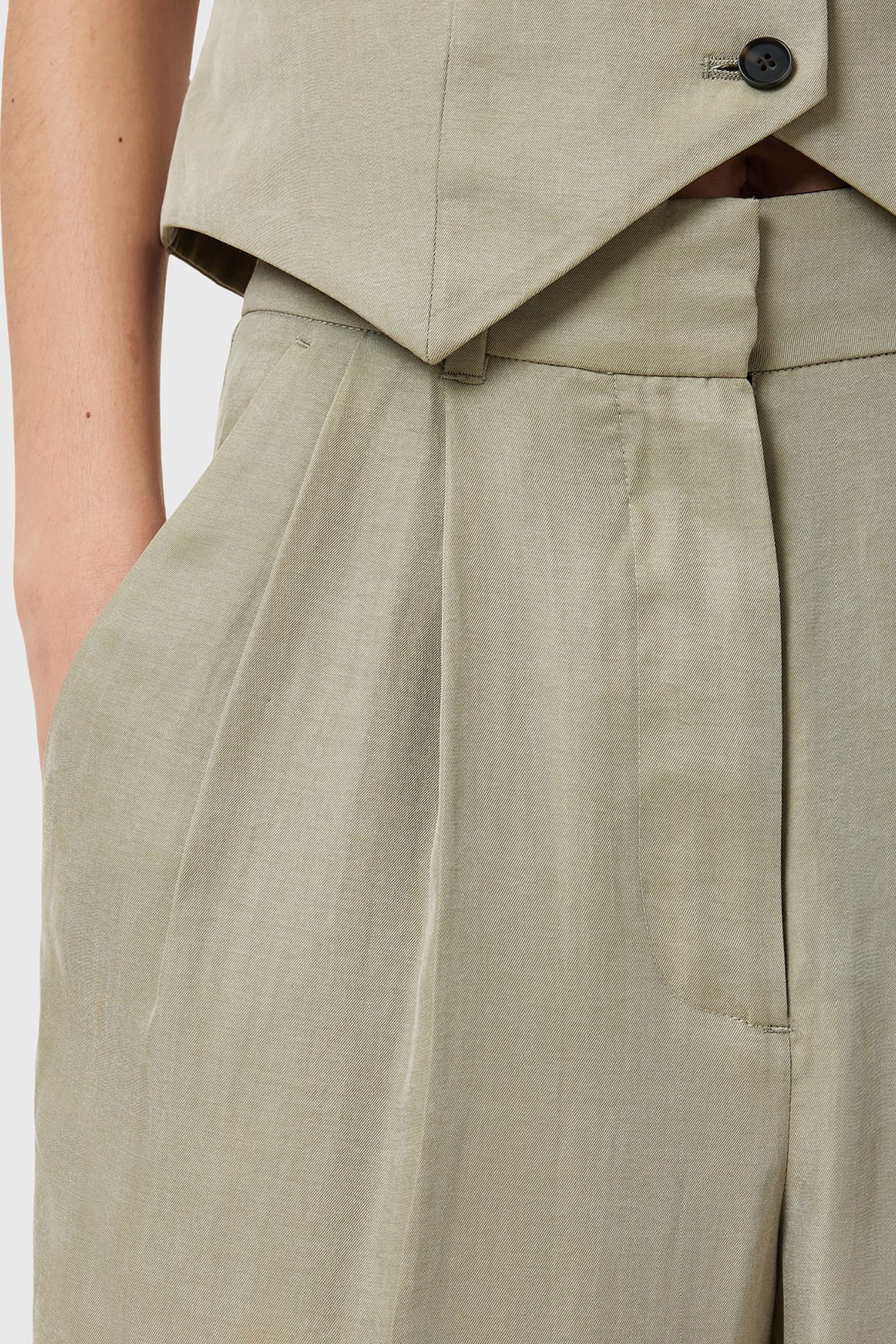 AVERIE TEN TROUSER SAGE GREEN 7