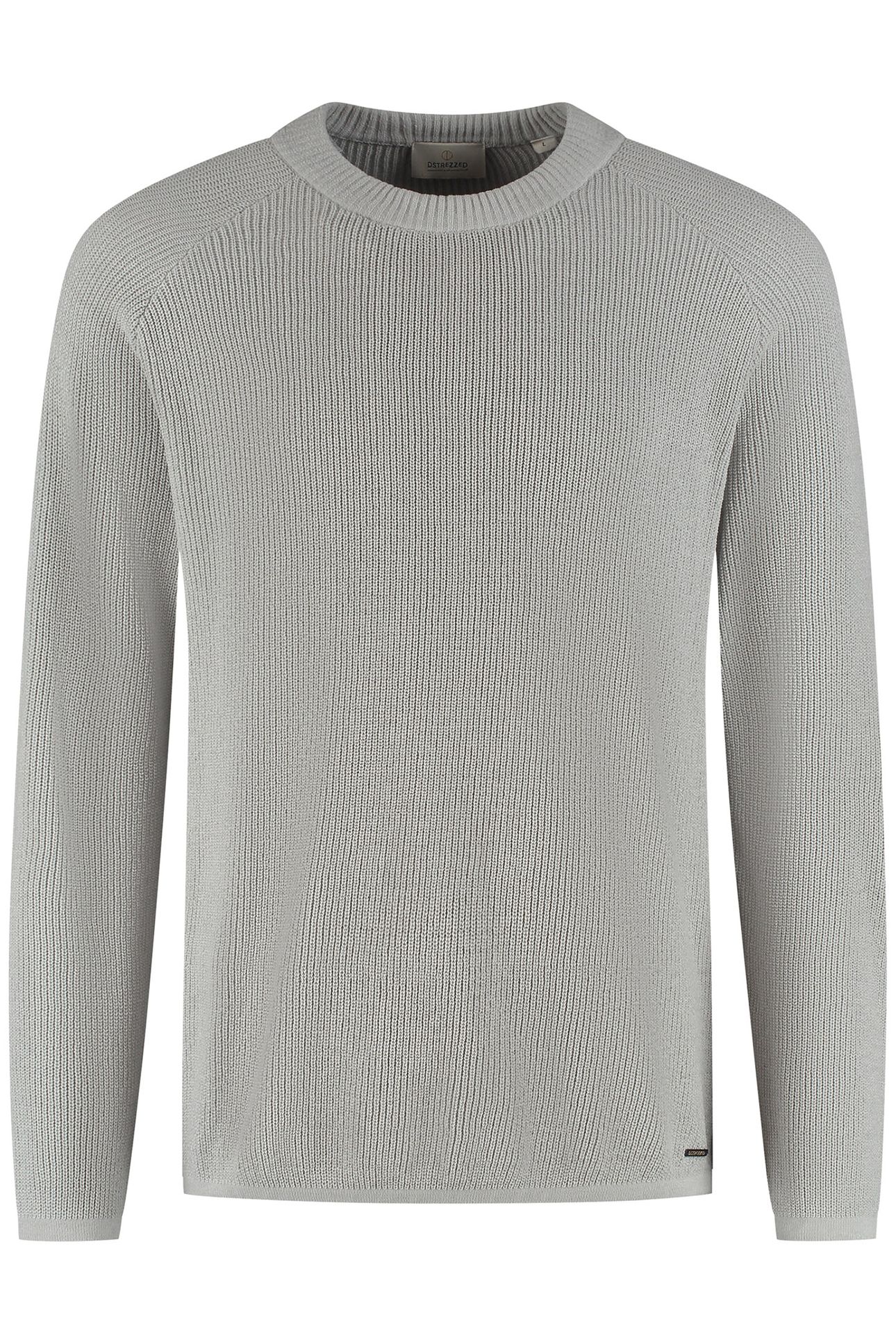 DS-CHENILLE CREWNECK GHOST GREY 4