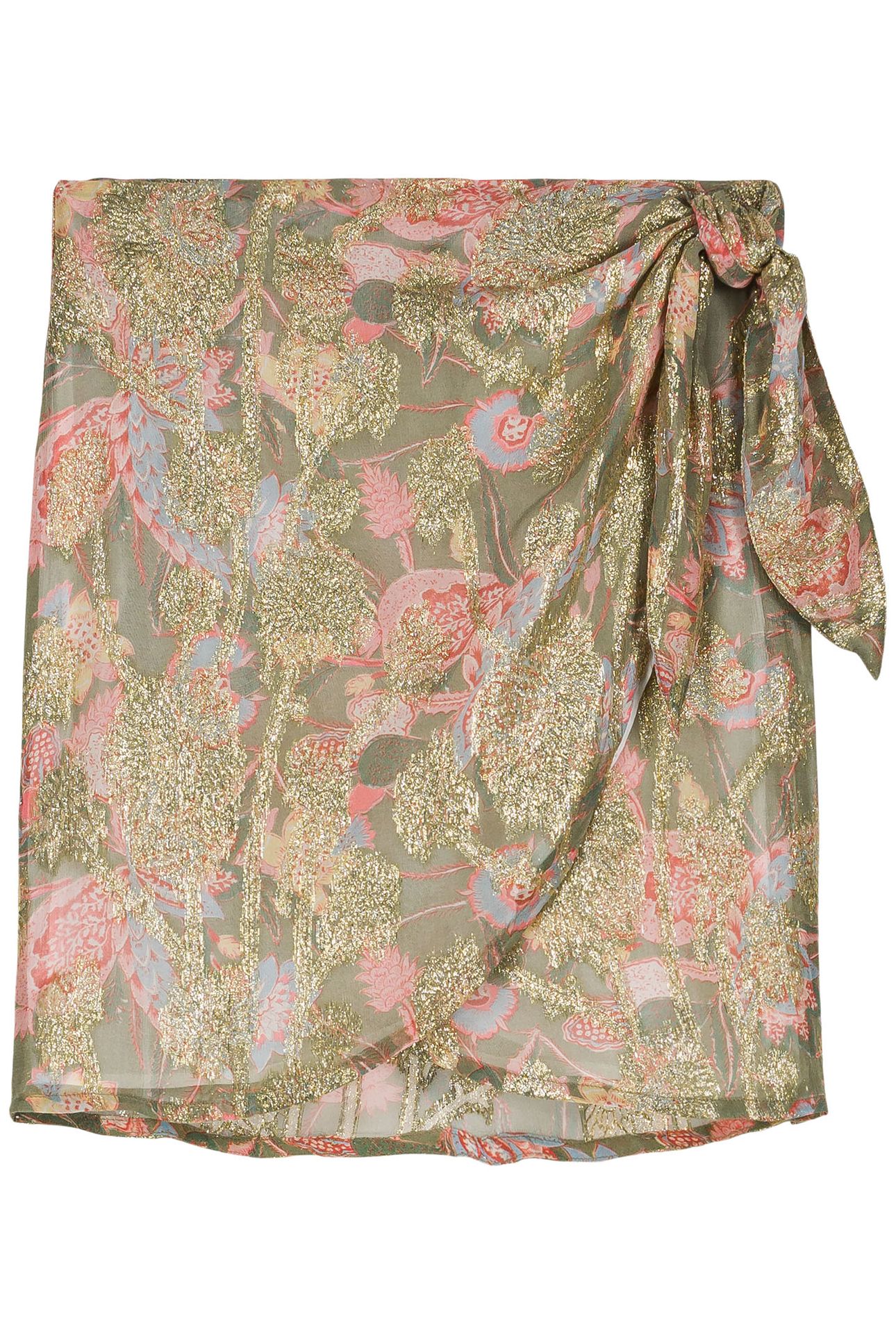 SKIRT CHARLIE KHAKI WILD BOUQUET 3