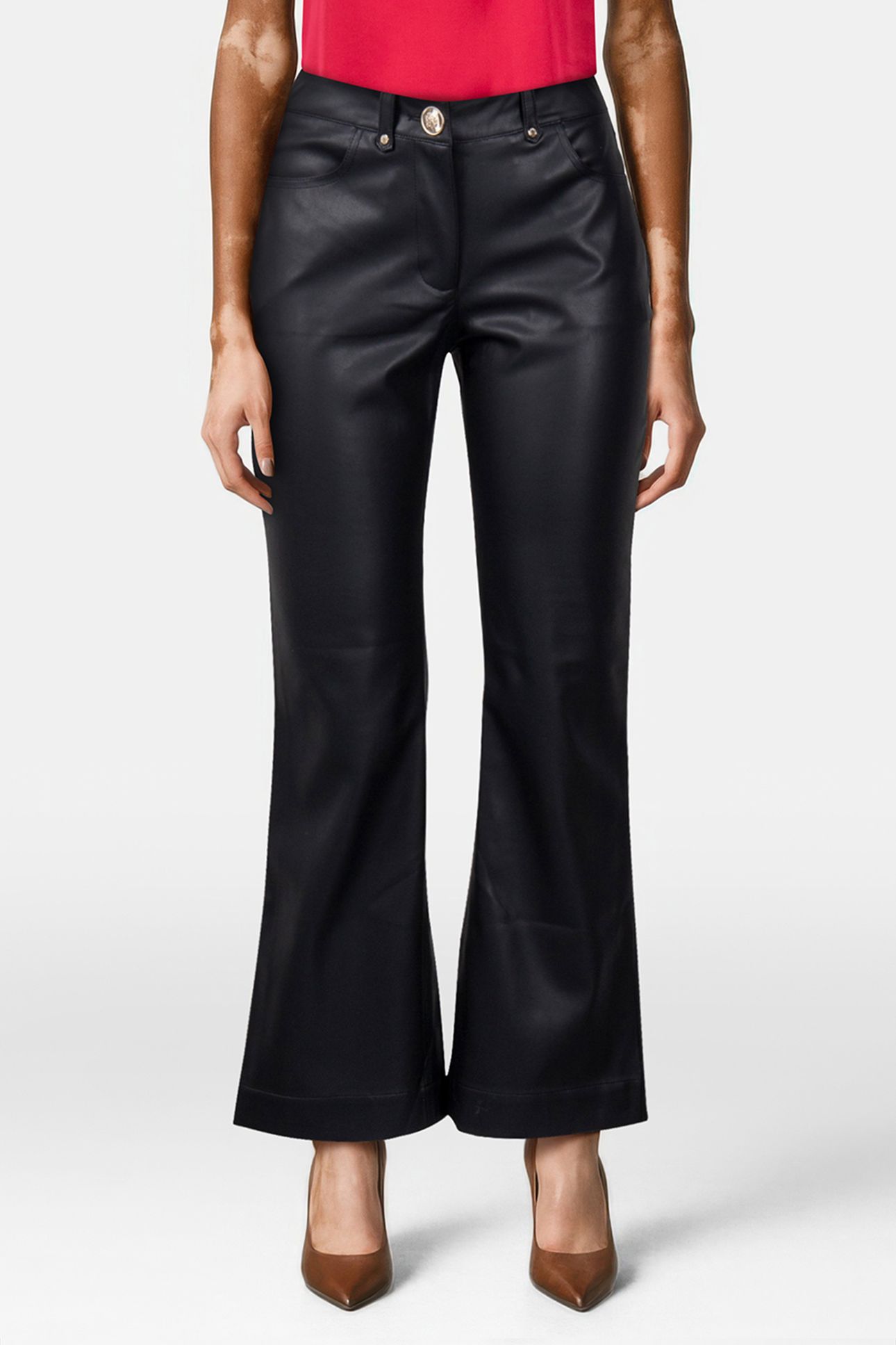 MARCIANO BY GUESS RAMONA PANT JET BLACK 1