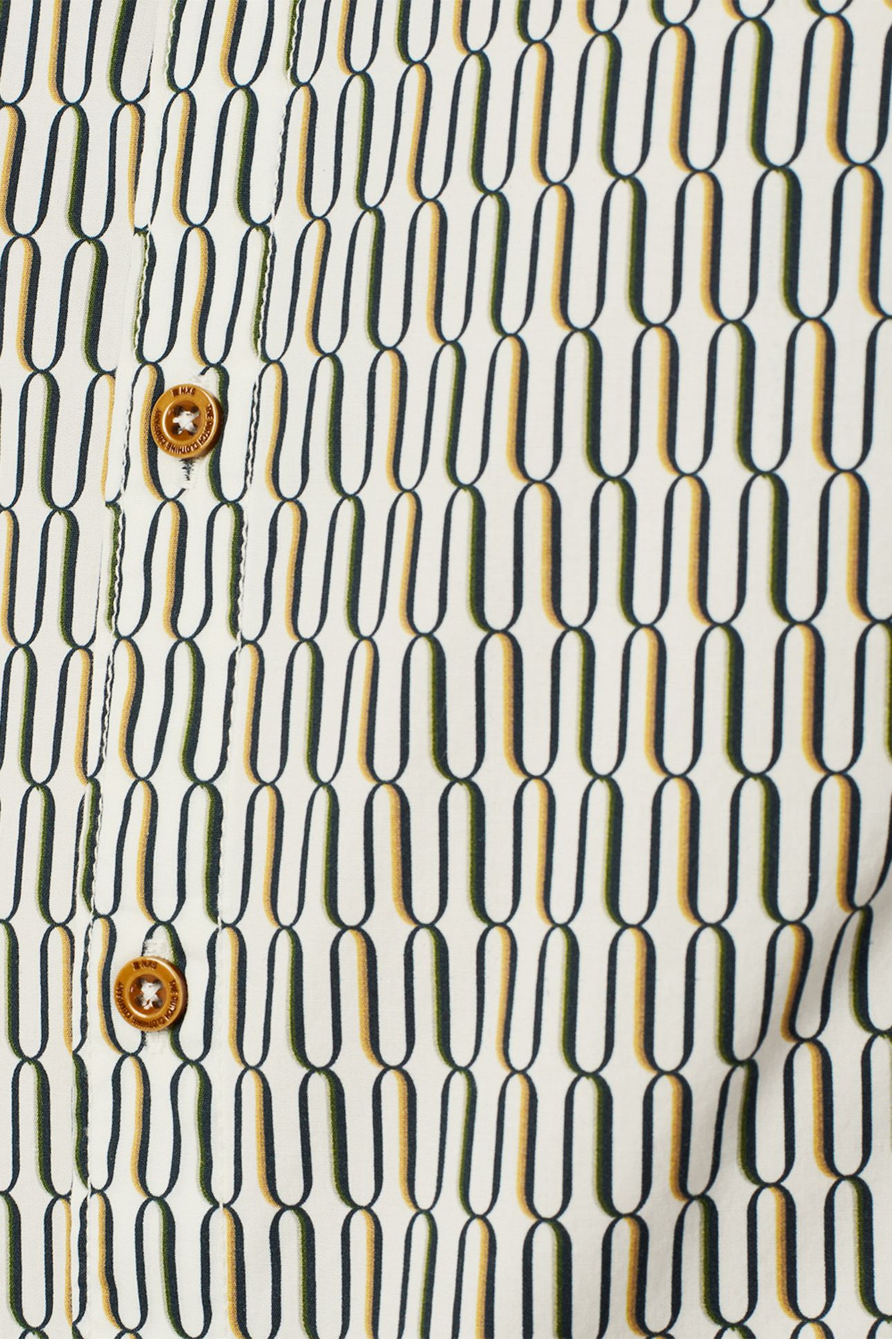 SHIRT STRETCH ALLOVER PRINTED WHITE 7