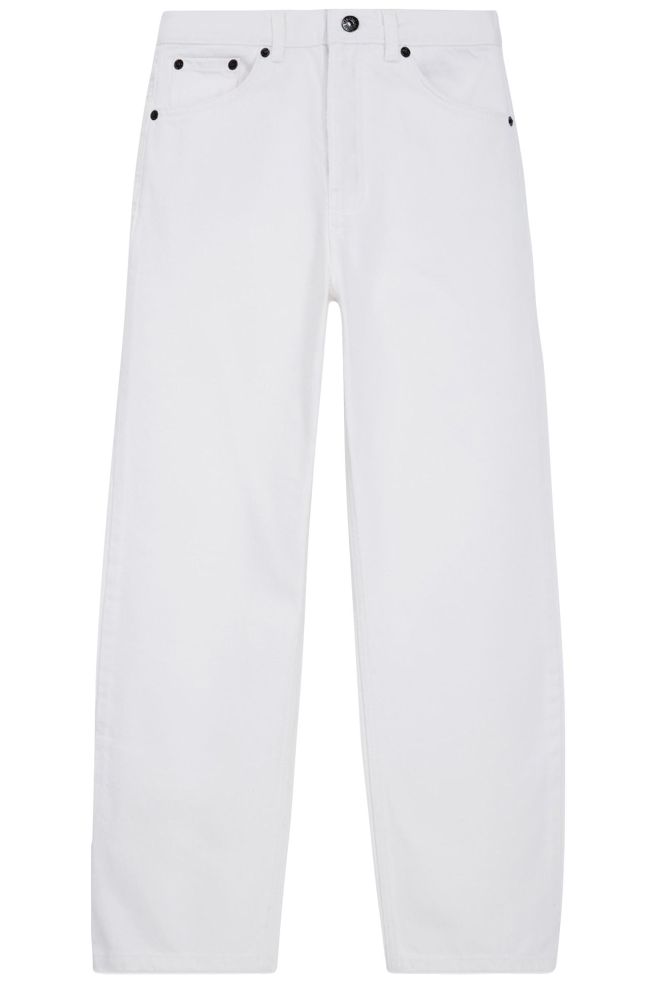 WHITE STRAIGHT JEANS WHITE 3