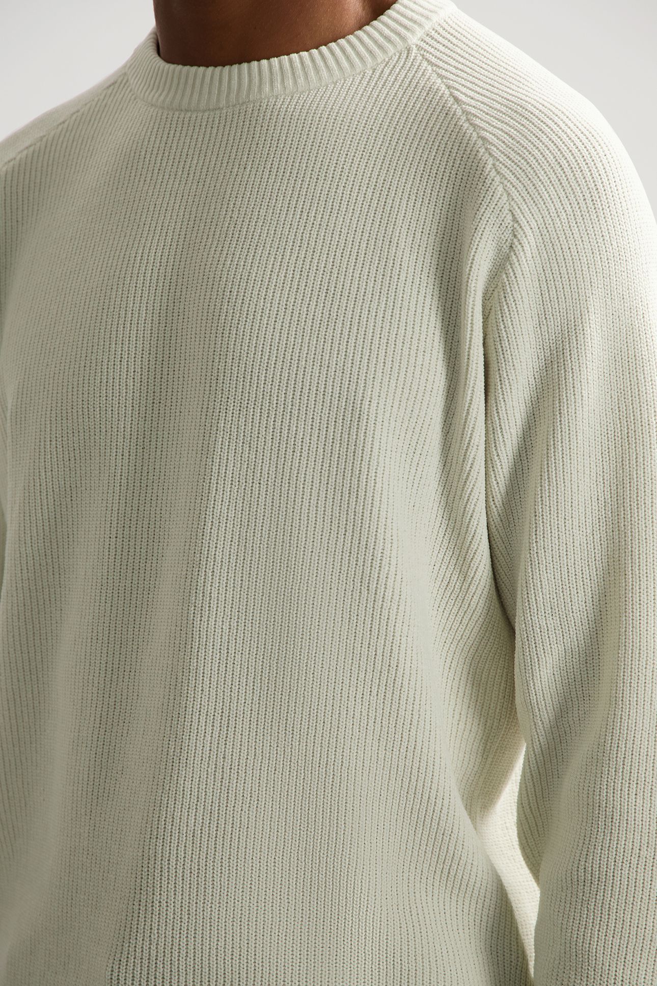 DS-CHENILLE CREWNECK SILVER BIRCH 5
