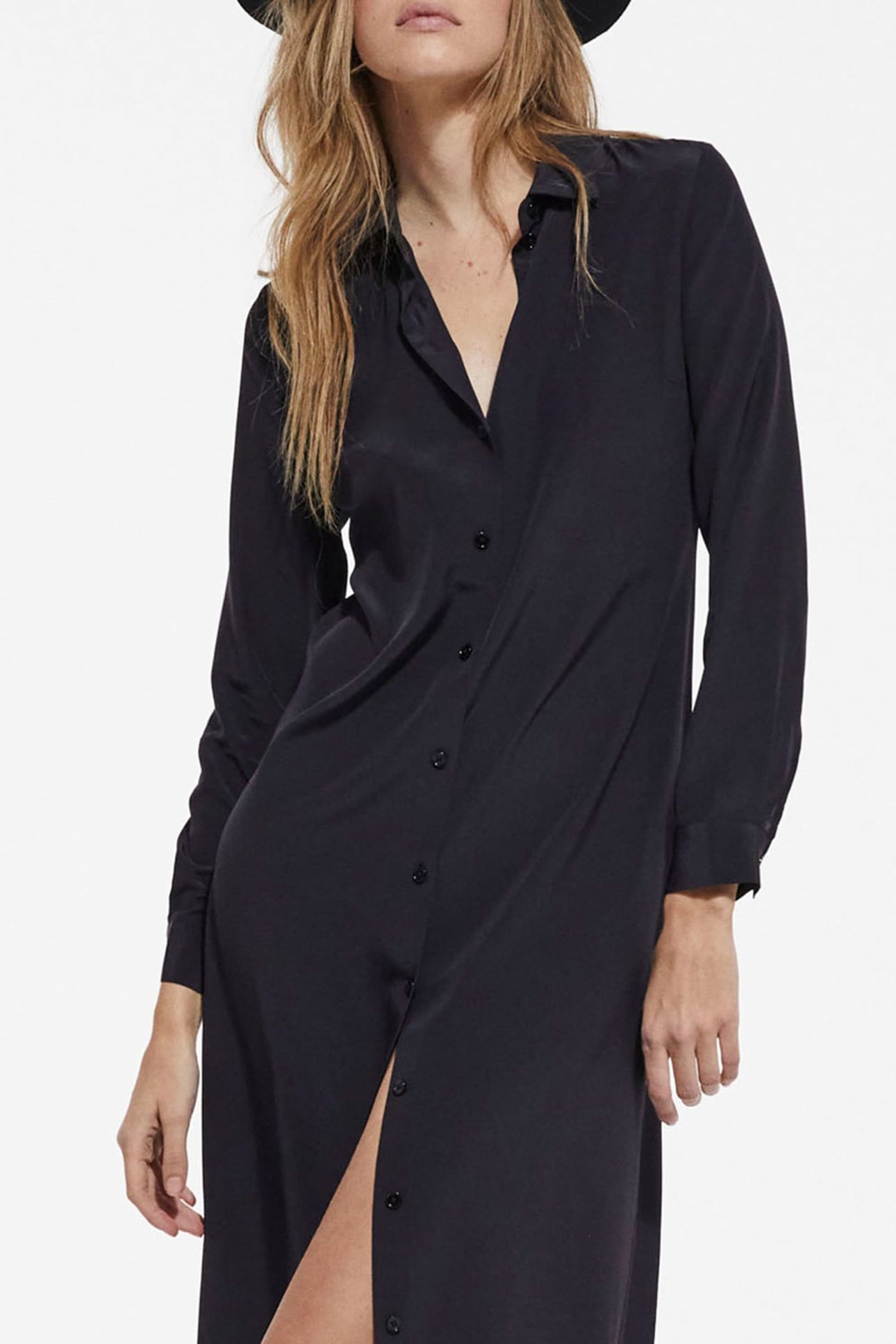 CDC SILK DRESS BLACK 4