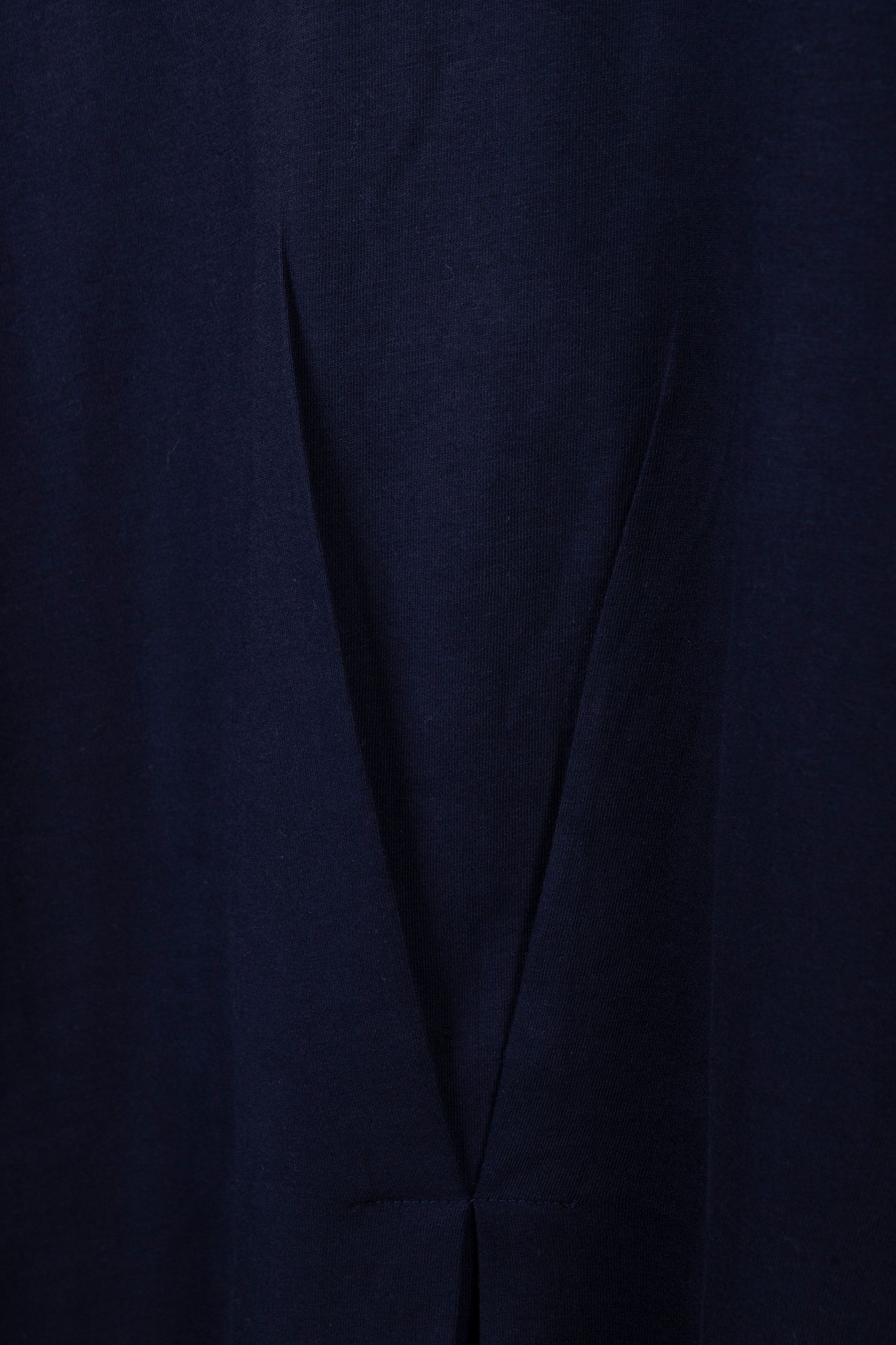 BRUSHED PLEAT TEE MIDNIGHT 5