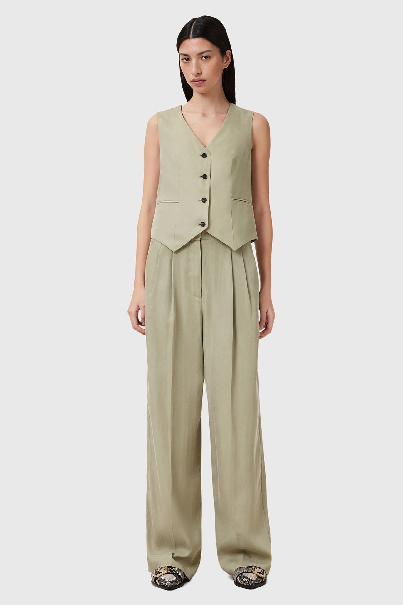 AVERIE TEN TROUSER SAGE GREEN 3