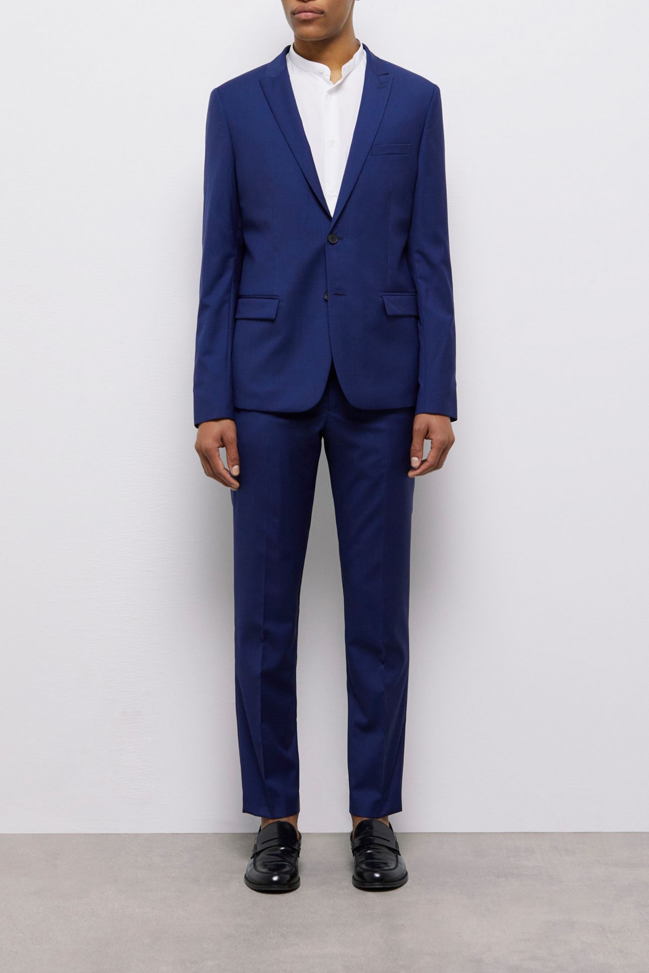 2-BUTTON SUIT JACKET NAVY 1