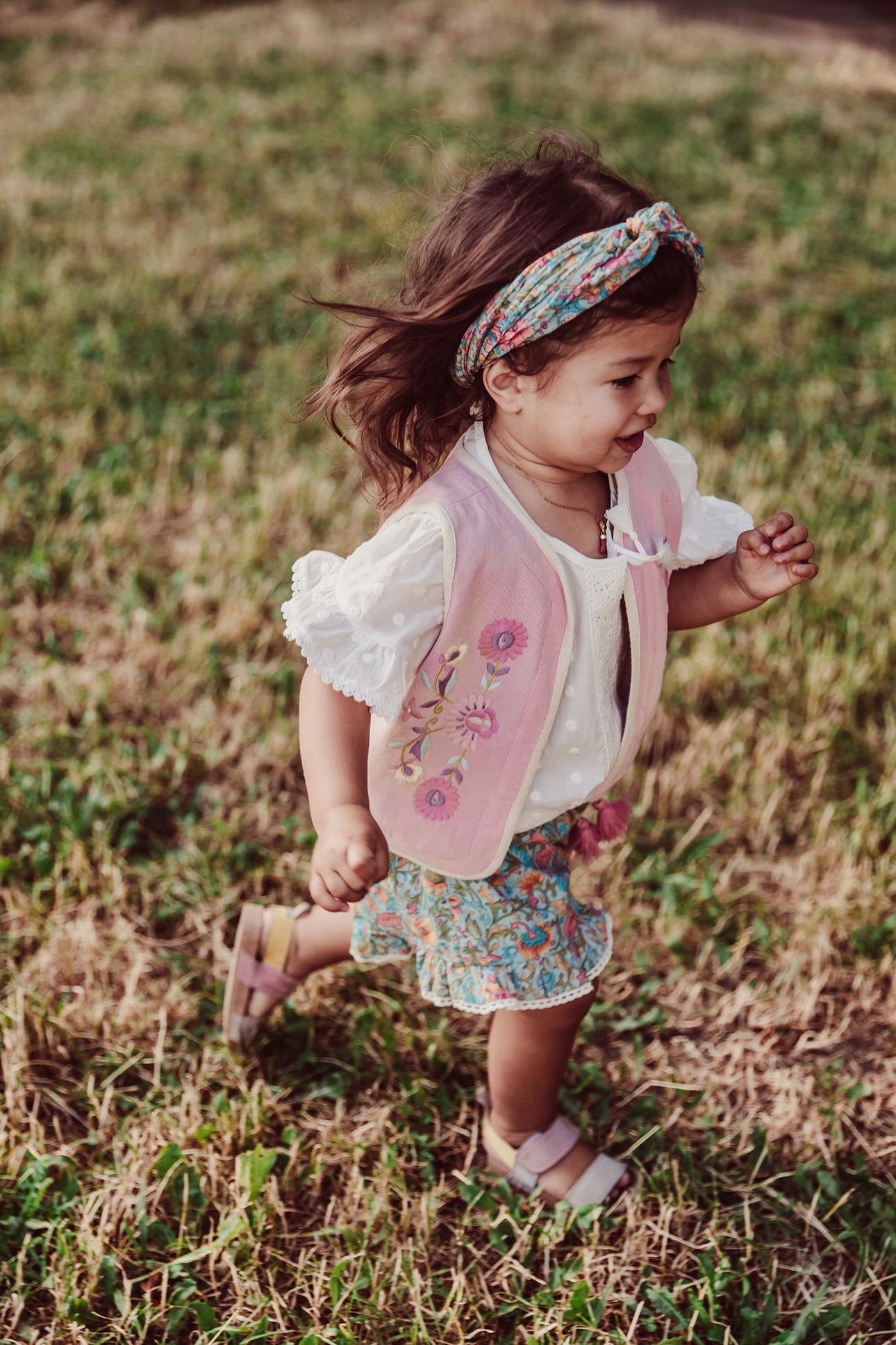 REVERSIBLE VEST ATLANA PINK 4