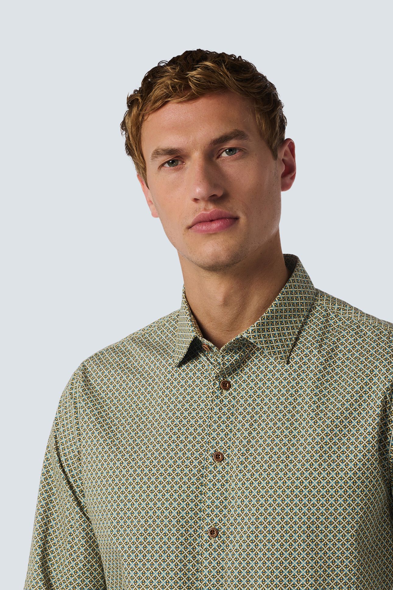 SHIRT STRETCH ALLOVER PRINTED CLOUD 6