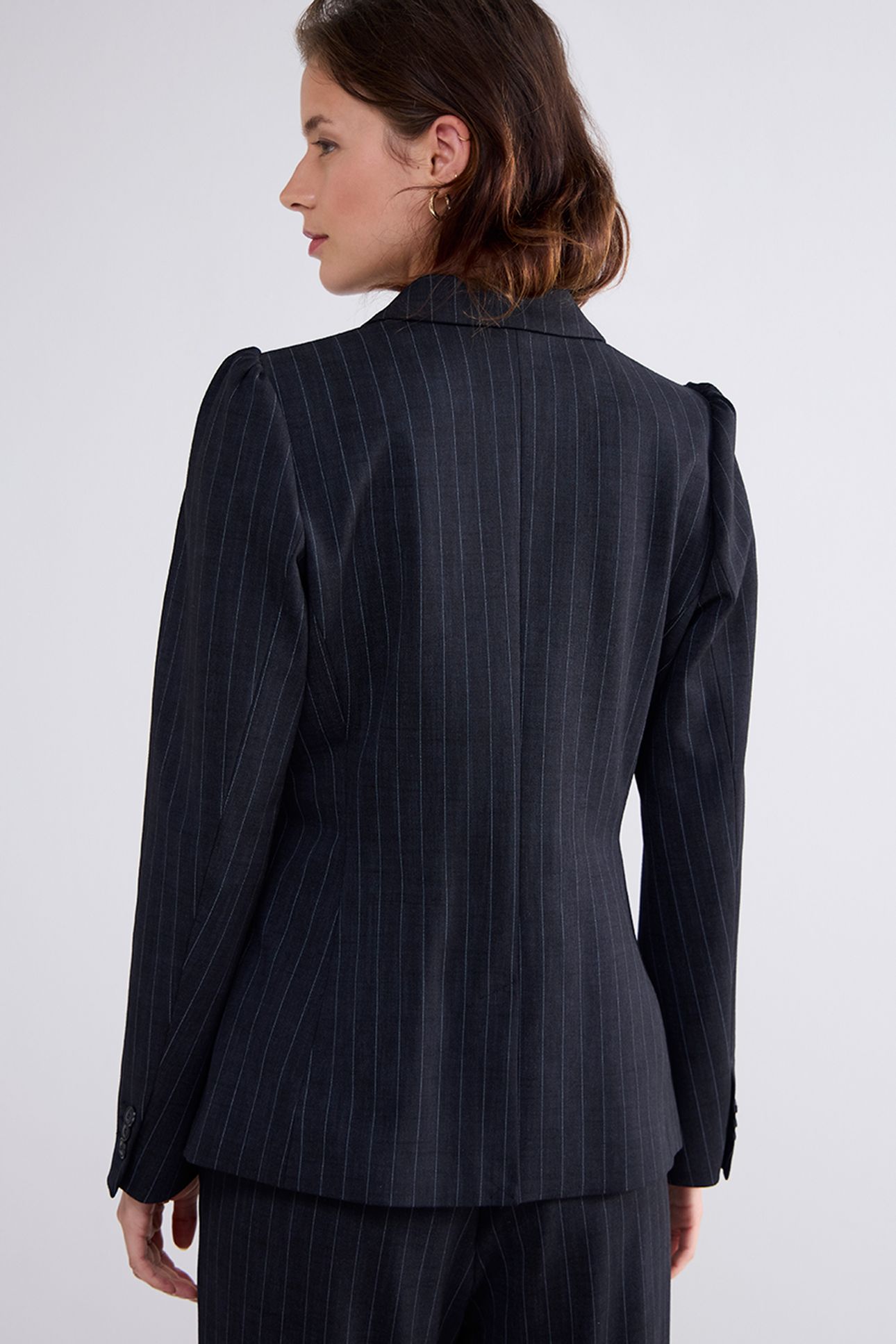 BLAZER PUNTO VINTAGE STRIPE BLACK 2