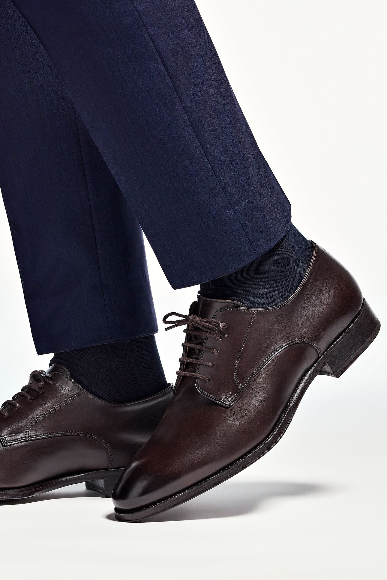 LEATHER-DERBY-BROWN BROWN 1