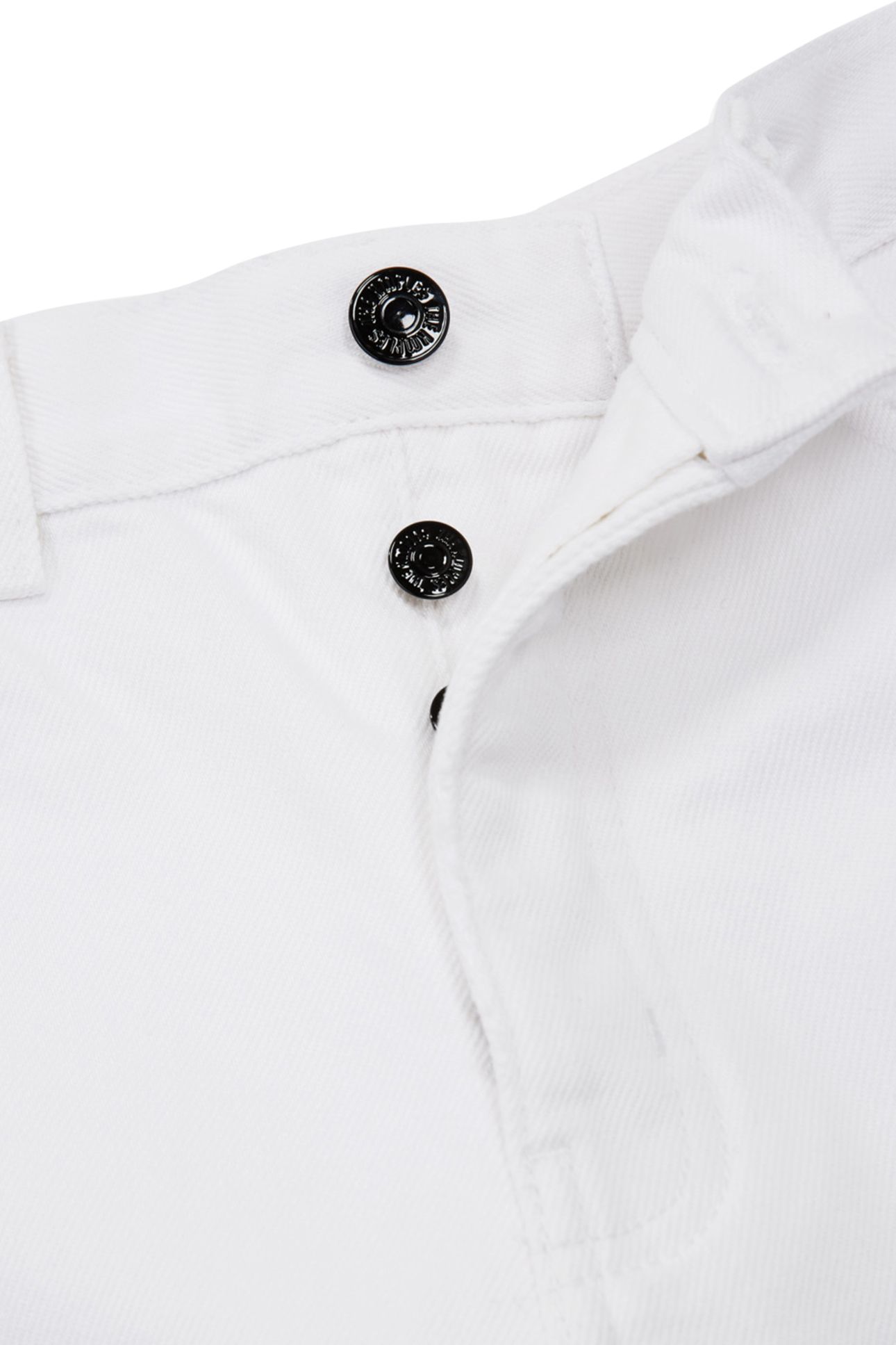 WHITE STRAIGHT JEANS WHITE 6