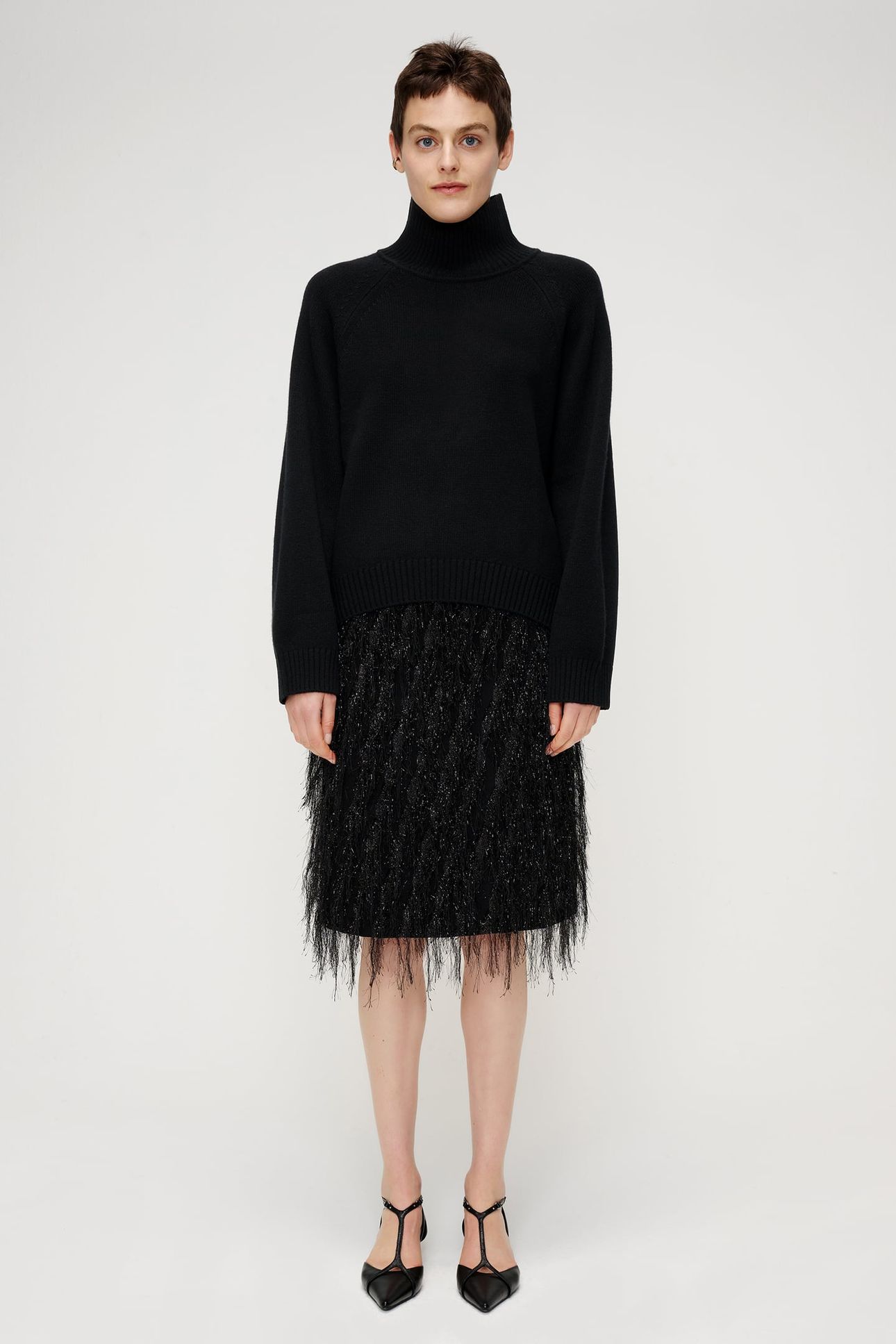FIL COUPE SKIRT BLACK 1