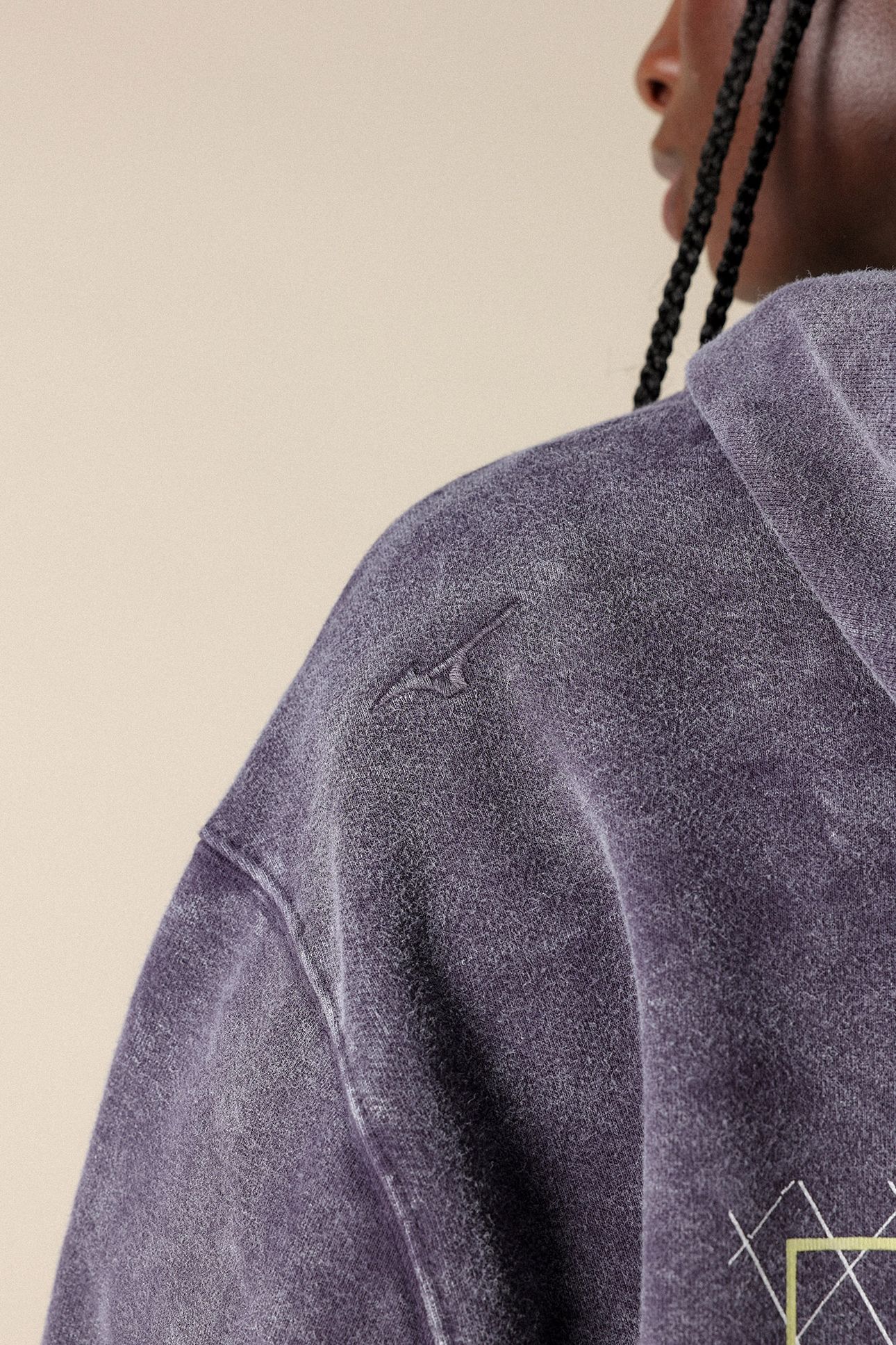 SL HOODIE UNISEX PURPLE 5