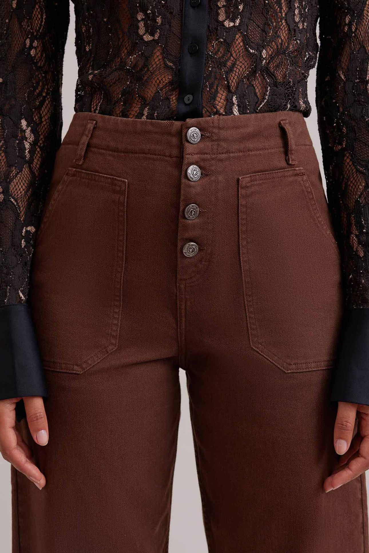 INTRIGUE JEANS (PANT) CHOCOLATE 4