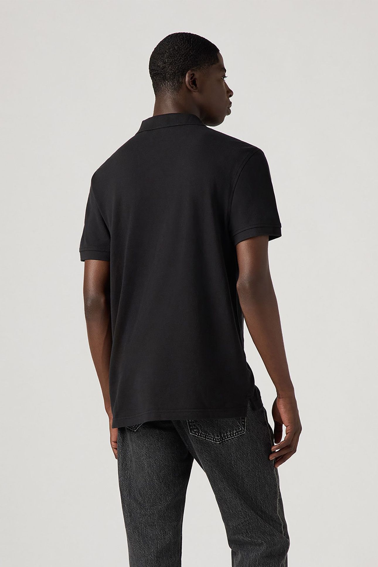 HOUSEMARK POLO SHIRT BLACK 2