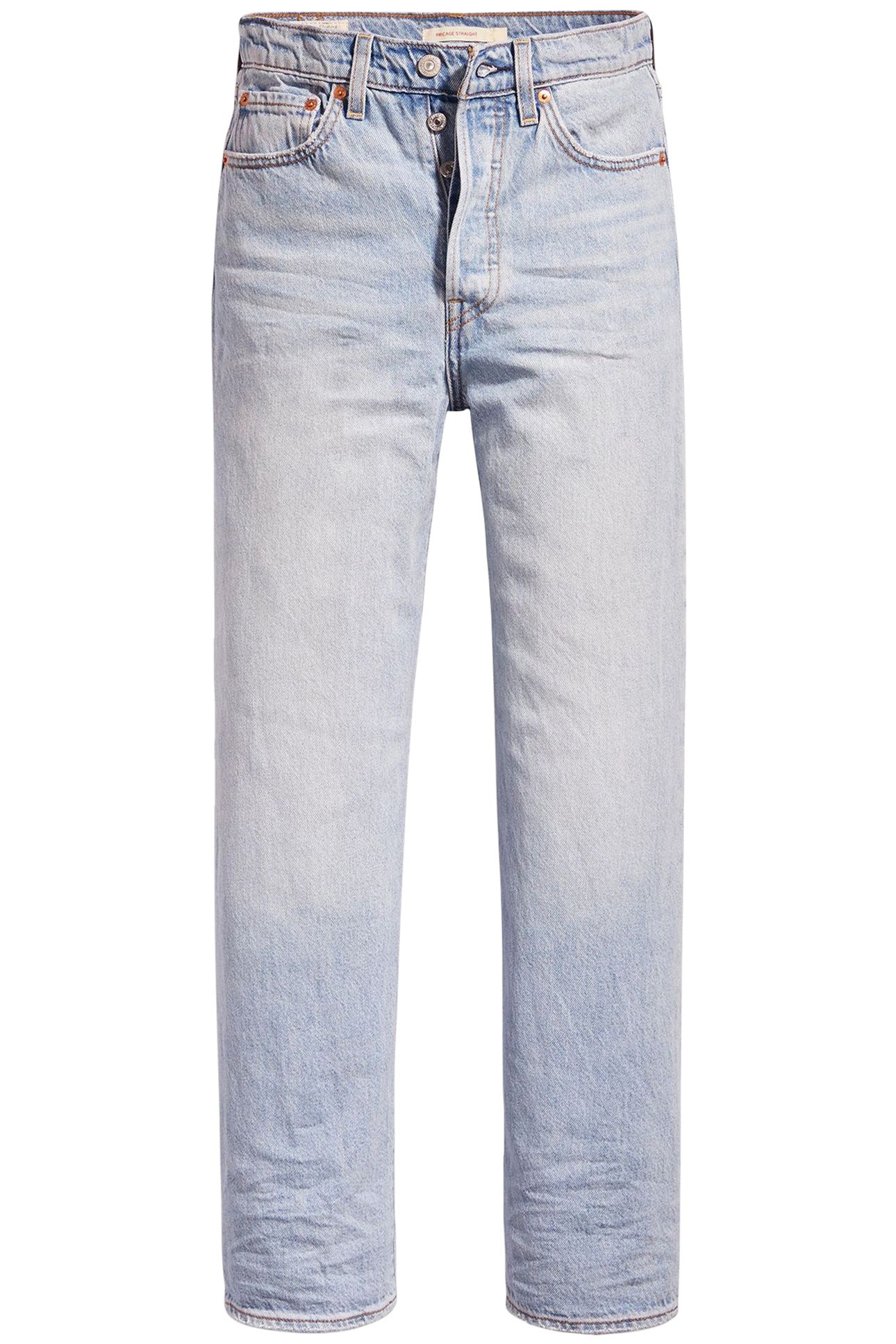RIBCAGE STRAIGHT ANKLE JEANS LIGHT INDIGO 4