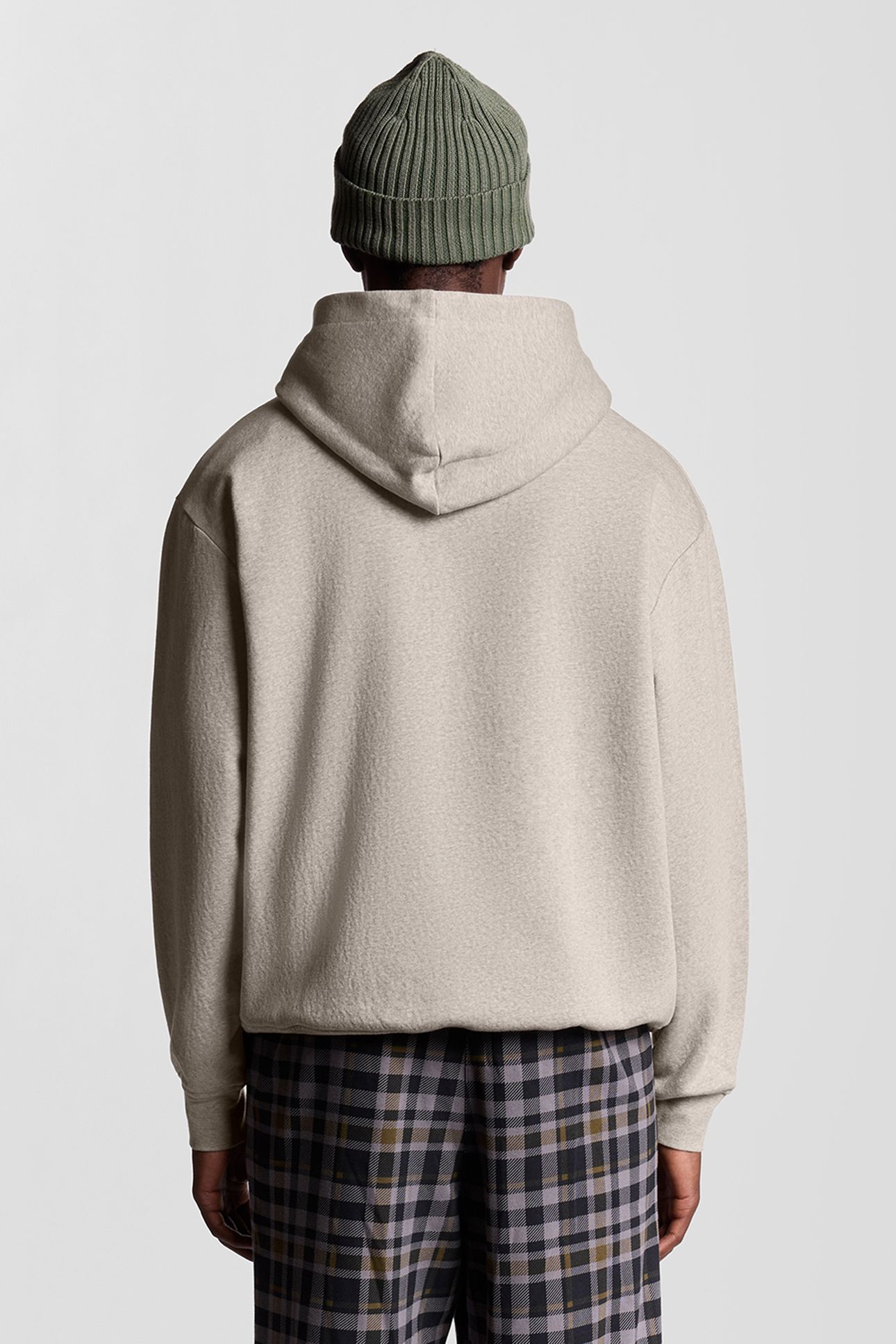 LOUNGEWEAR PULLOVER HOODIE OATMEAL MARL 2