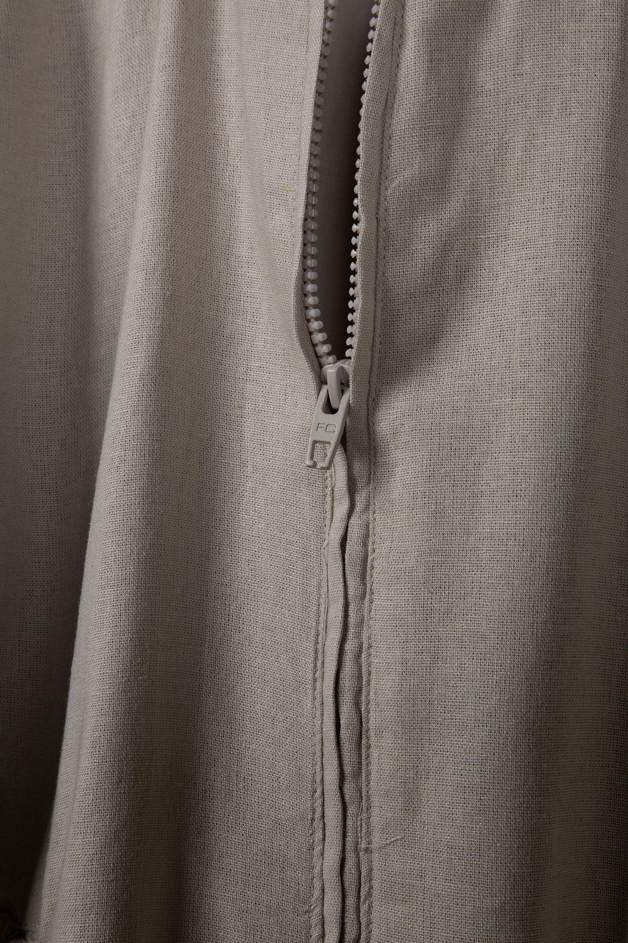 BOMBER LINEN JACKET STONE 5
